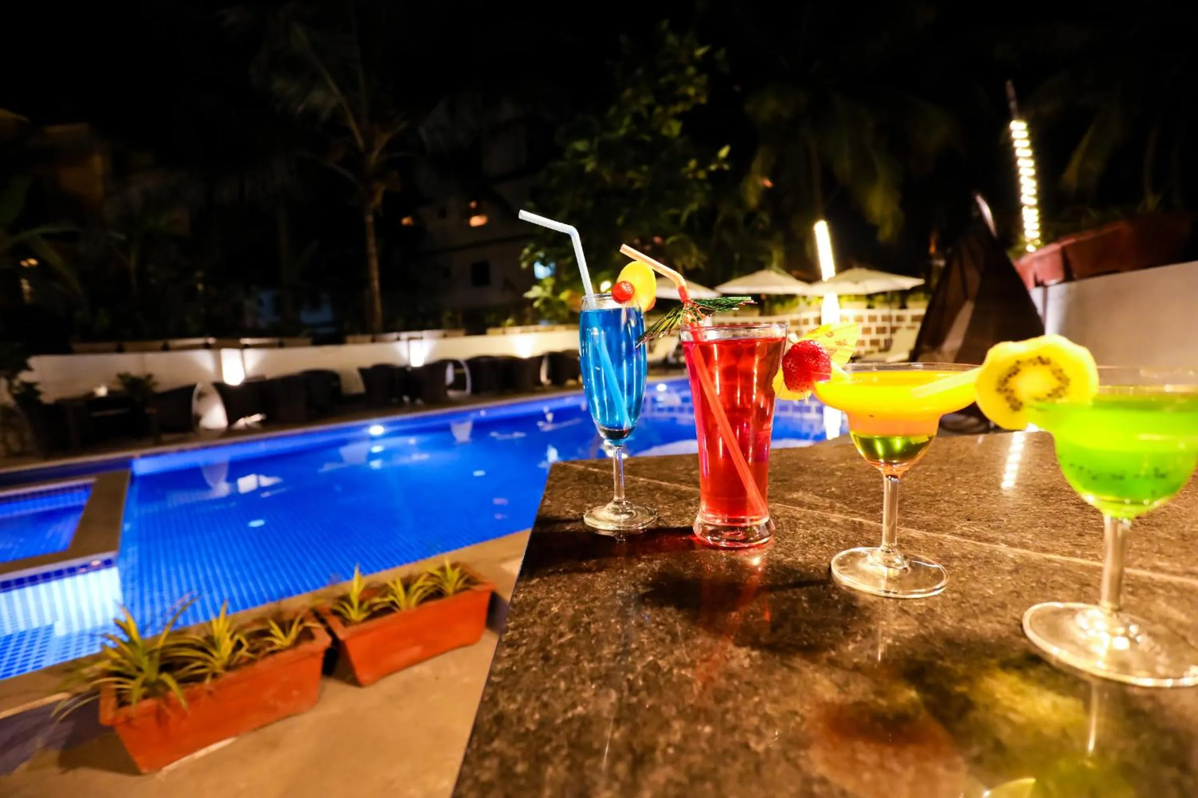 Restaurant/places to eat in Amara Grand Baga,Goa