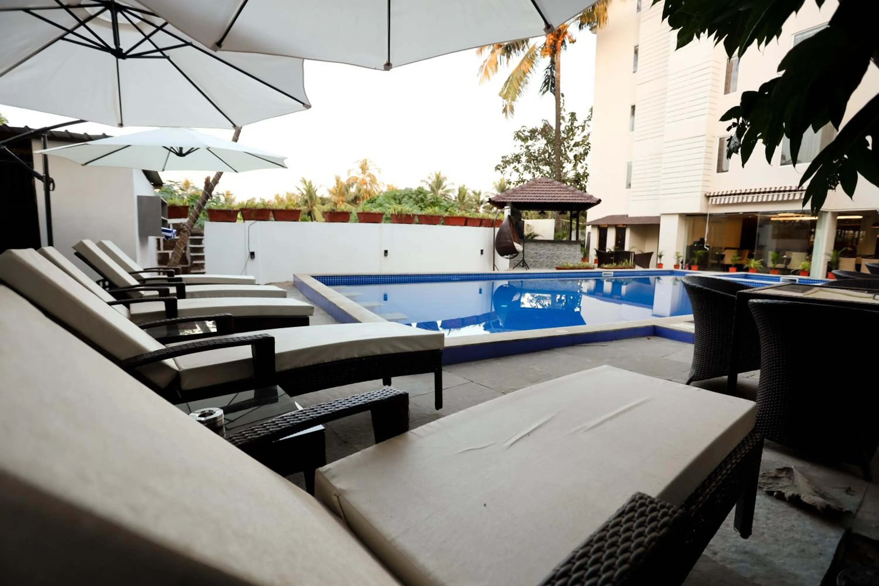 Swimming pool in Amara Grand Baga,Goa