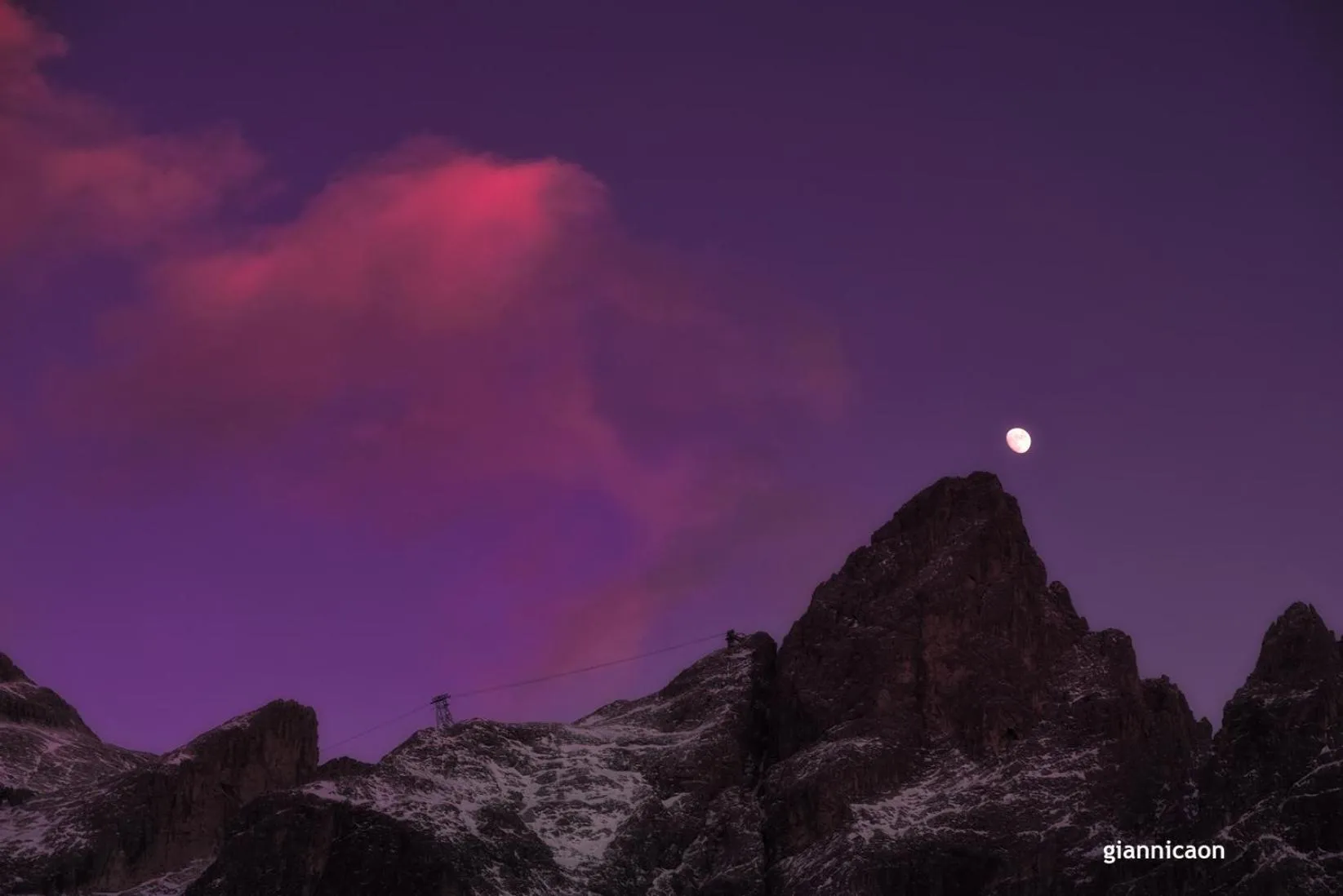 Natural landscape in Residence Taufer