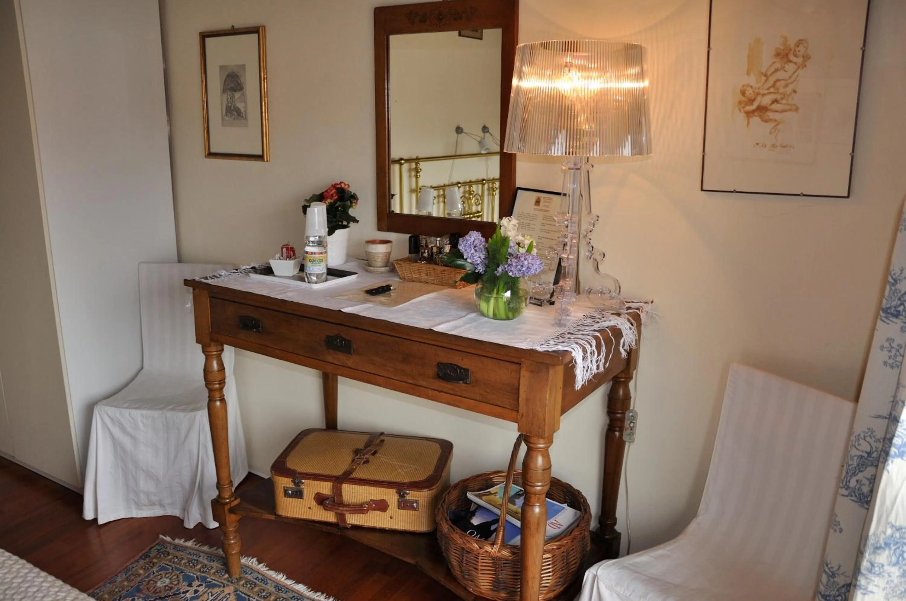 Decorative detail in B&B Vicenza San Rocco