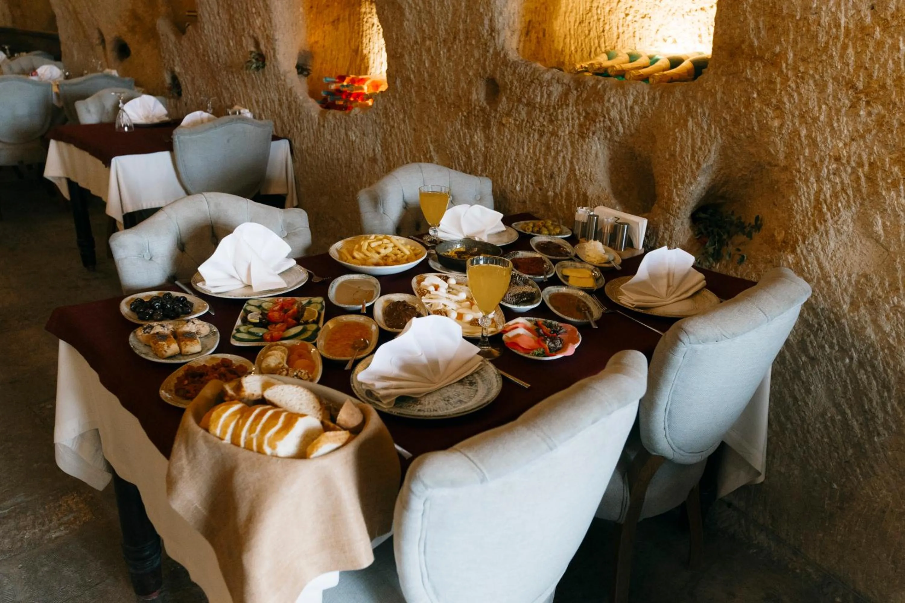 Food and drinks in Dere Suites Cappadocia
