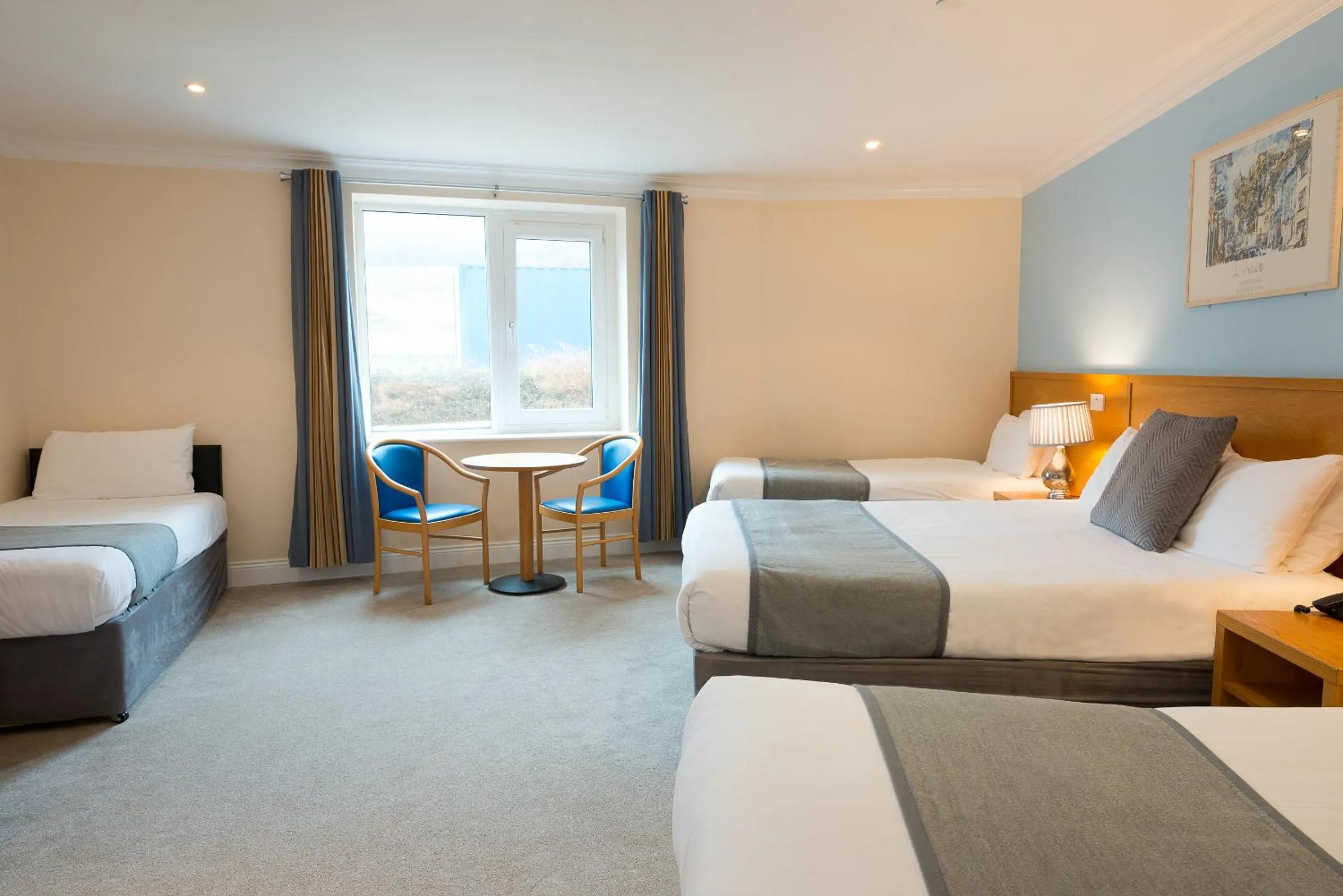 Bedroom, Bed in Hotel Ceann Sibeal