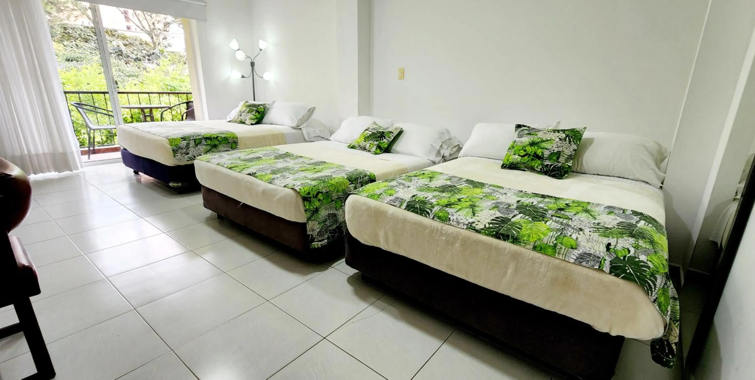 Bed in Hotel Campestre Santa Monica Pance