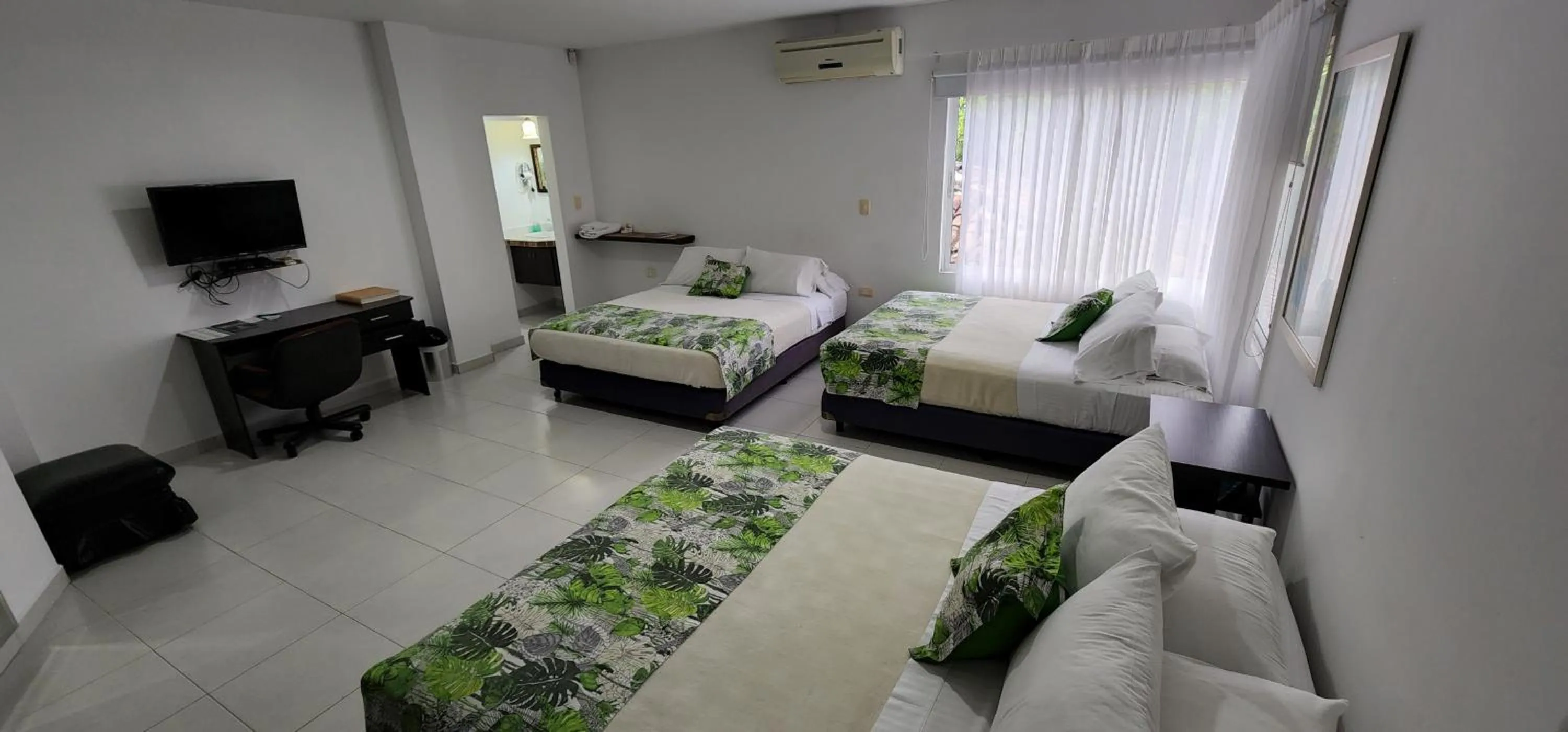 Bed in Hotel Campestre Santa Monica Pance