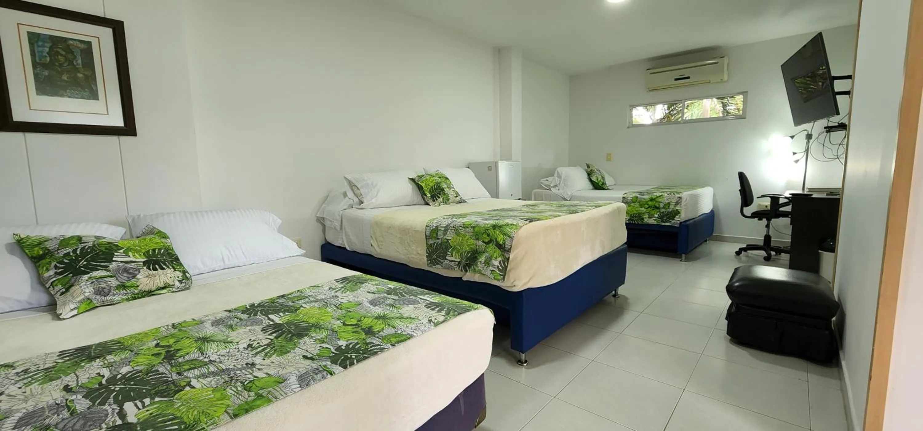 Bed in Hotel Campestre Santa Monica Pance