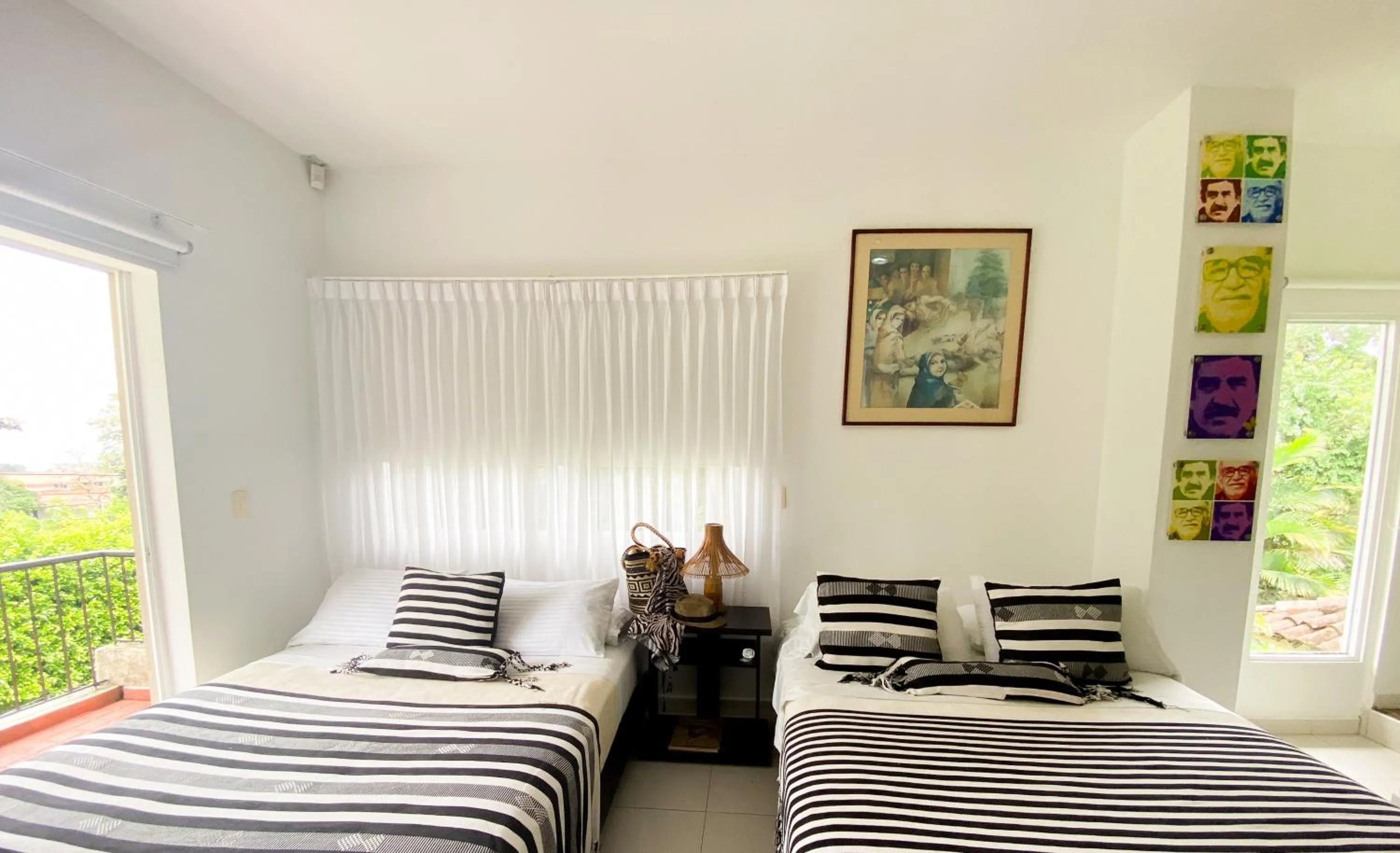 Bed in Hotel Campestre Santa Monica Pance