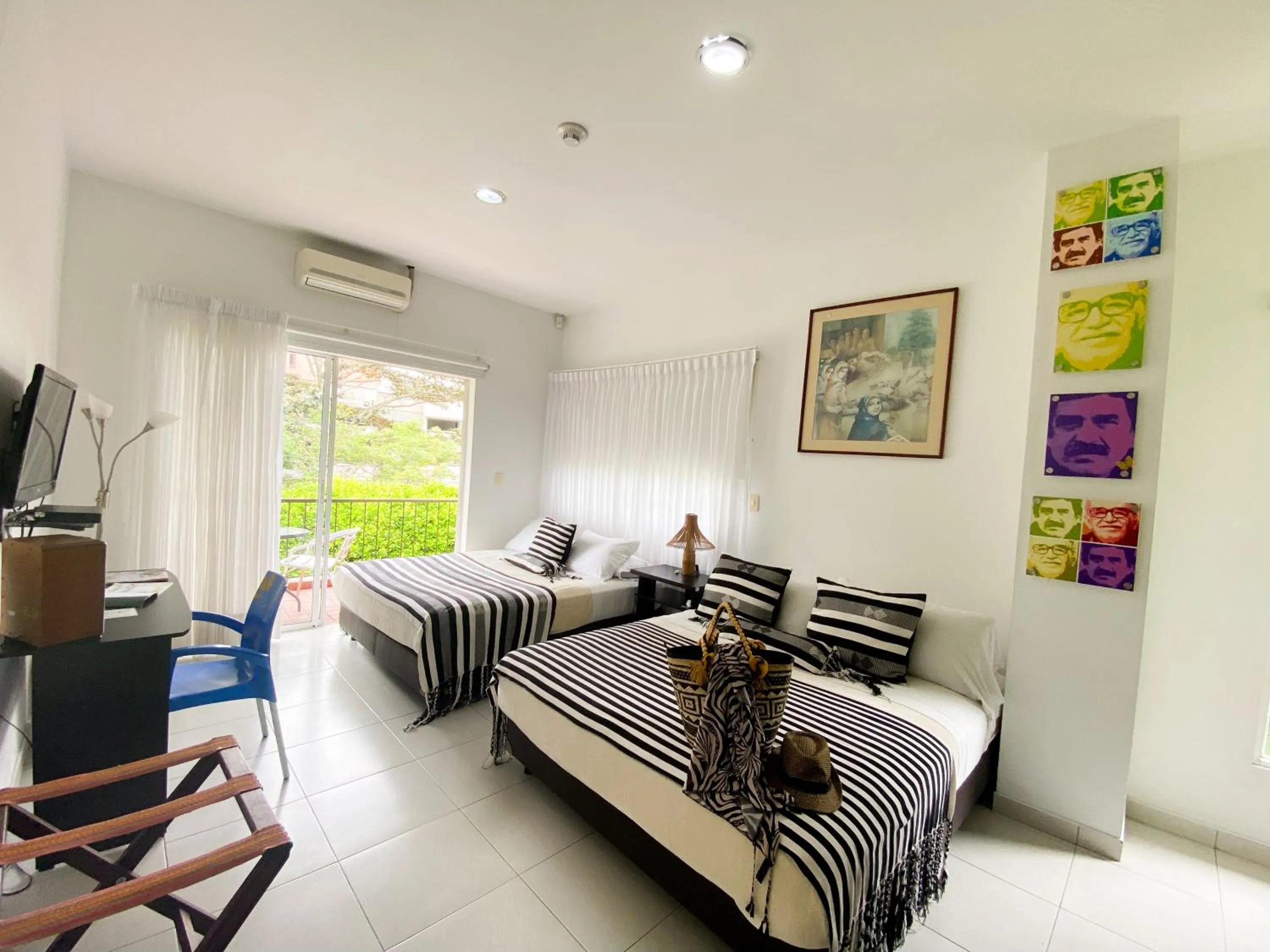 Bed in Hotel Campestre Santa Monica Pance