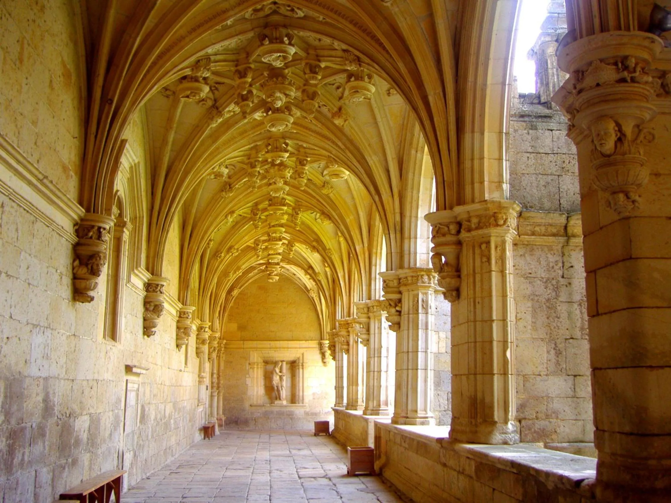 Decorative detail in Hotel Real Monasterio de San Zoilo