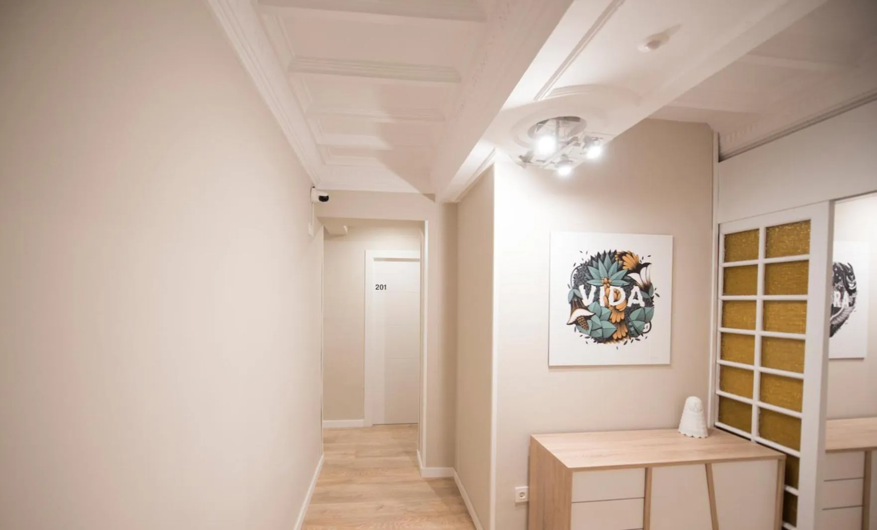 Lobby or reception in Happy Hostal Carrales