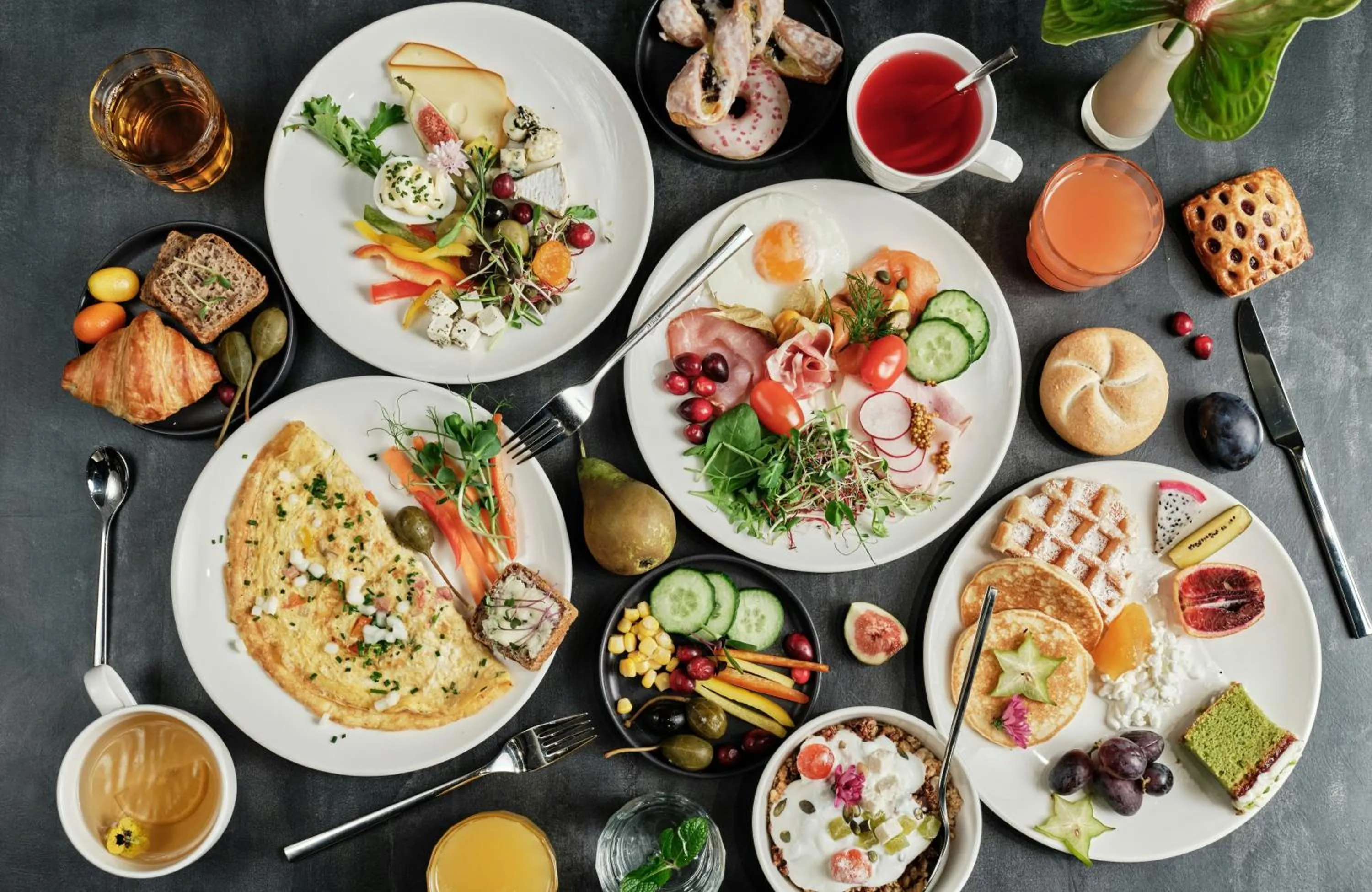 Breakfast in Leonardo Royal Hotel Warsaw