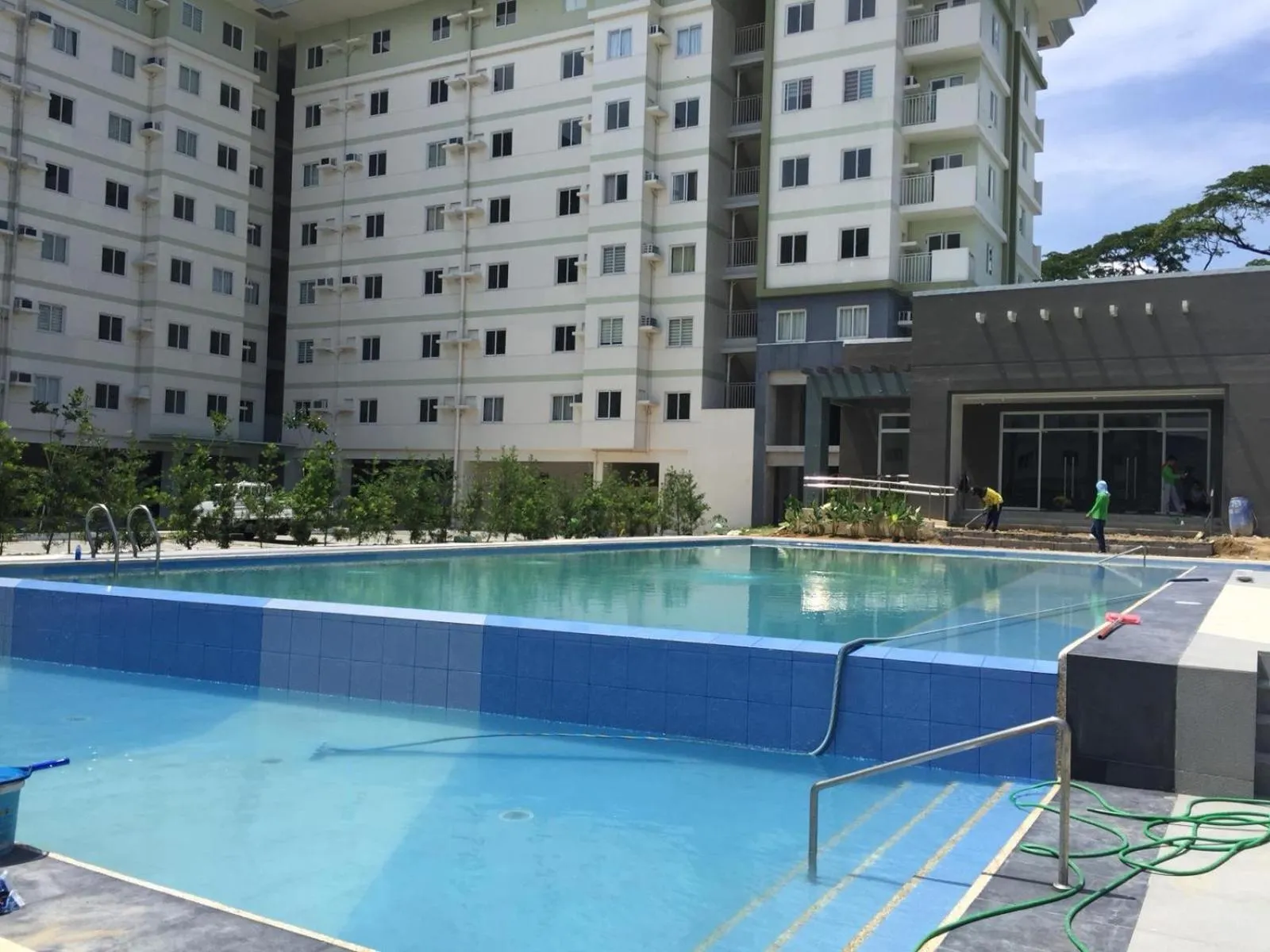 Property building in Staycation condo with pool near SM Tungko, Bulacan