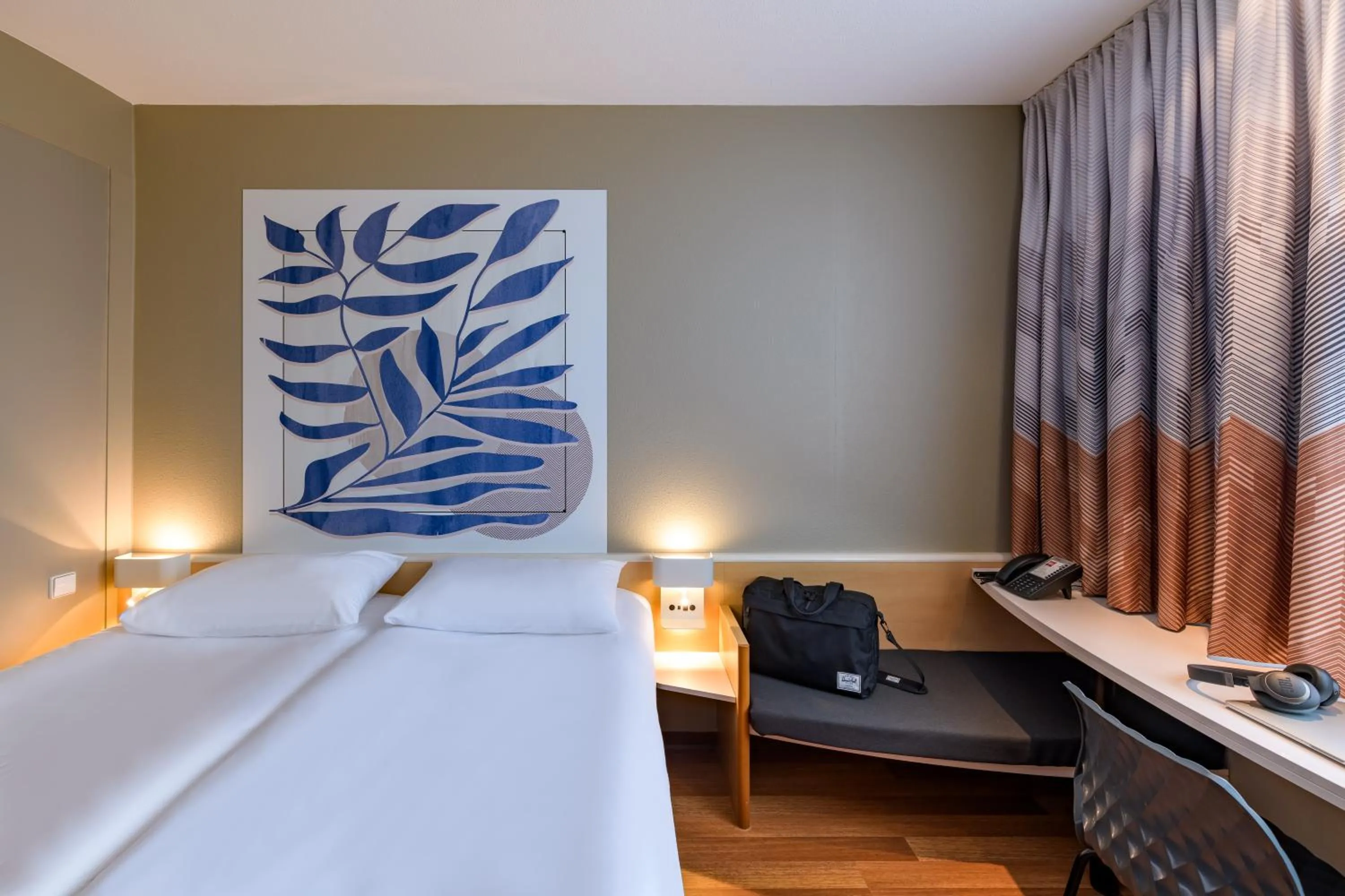 Bed in ibis Heilbronn City