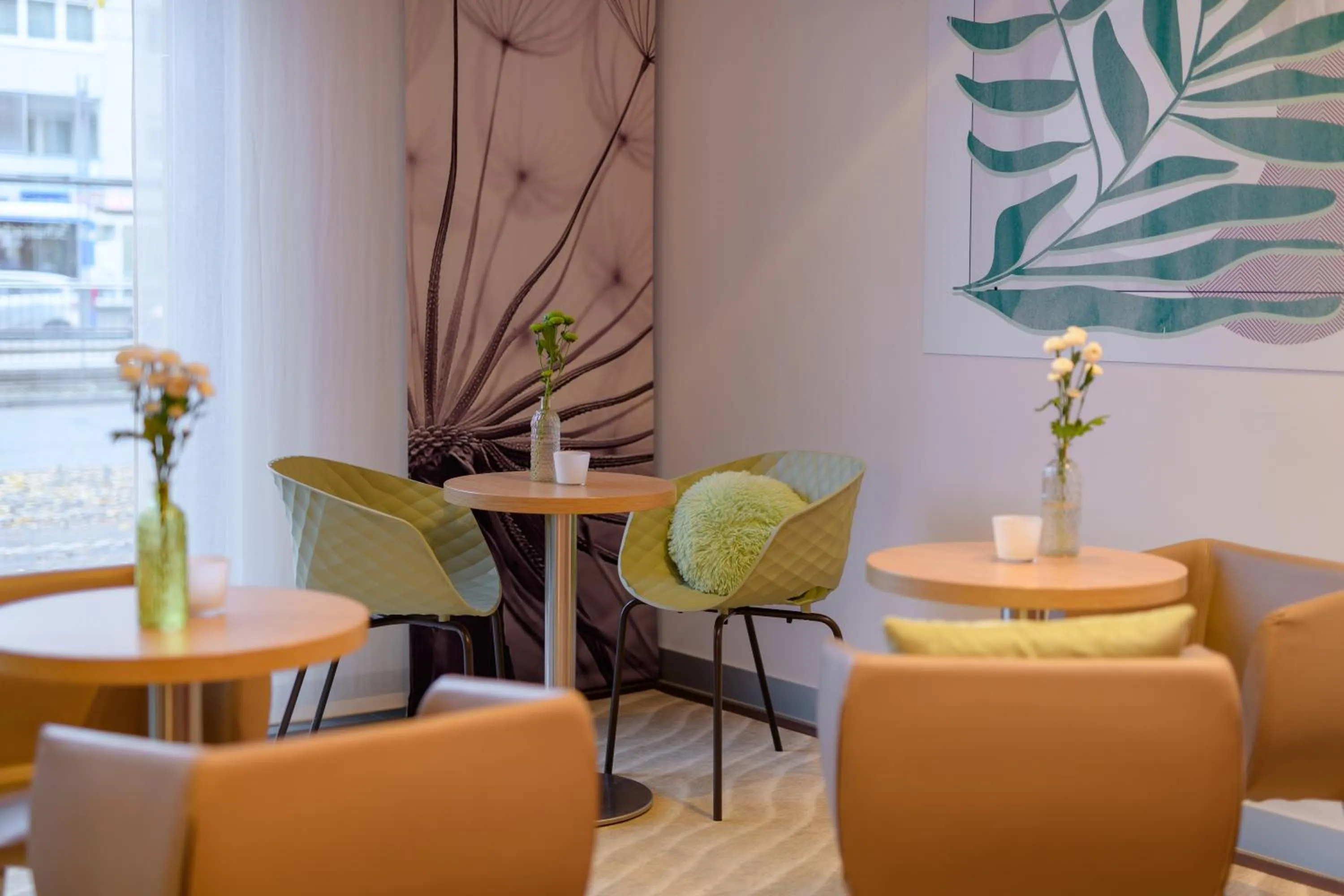 Seating area in ibis Heilbronn City