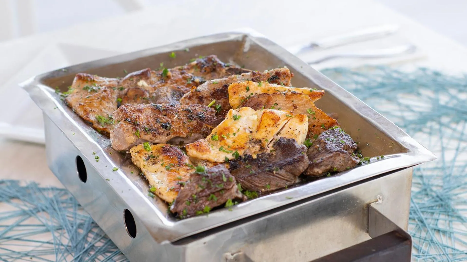 Food and drinks in Hotel Capriccio Mare y Restaurante