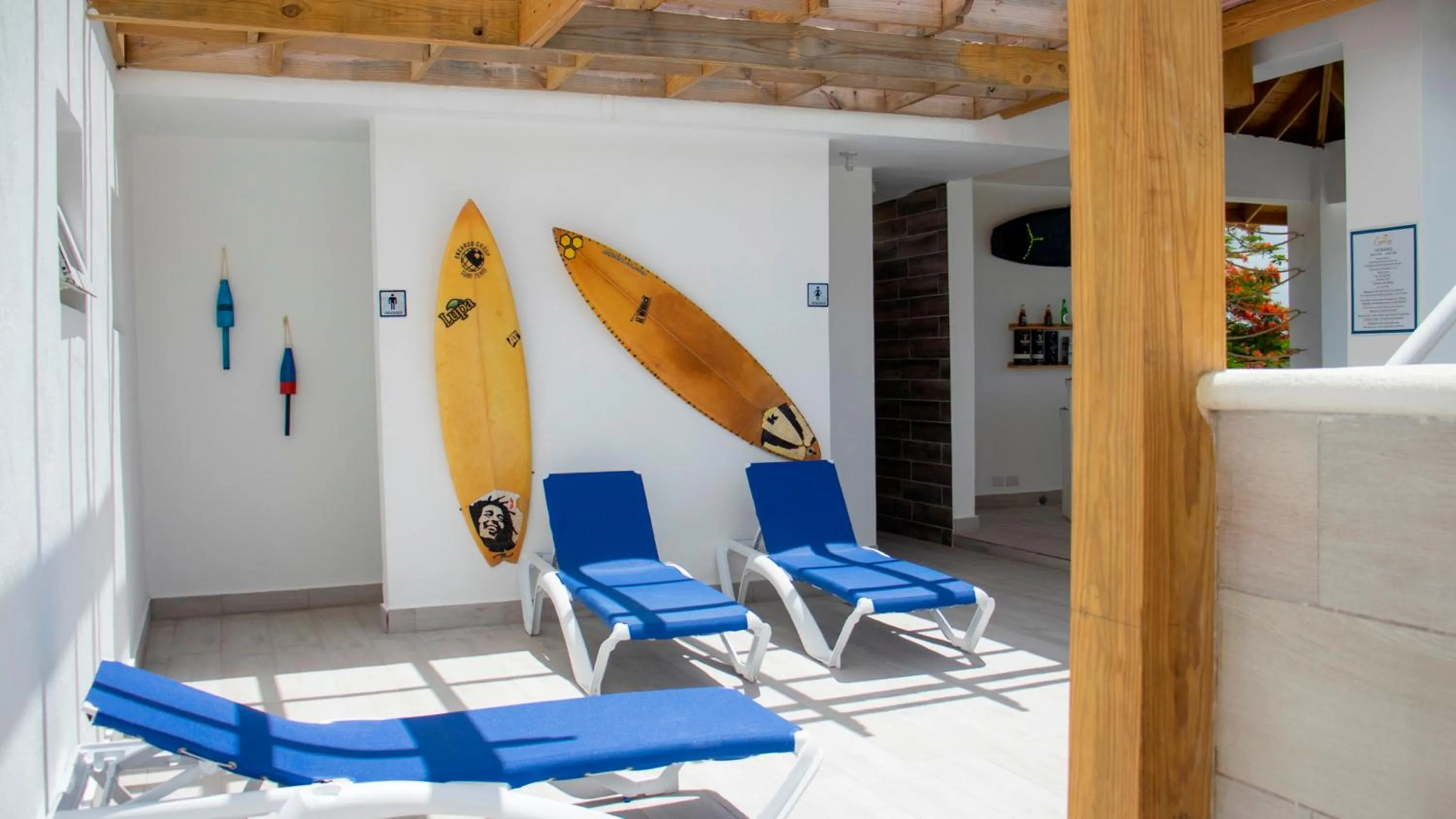 sunbed in Hotel Capriccio Mare y Restaurante