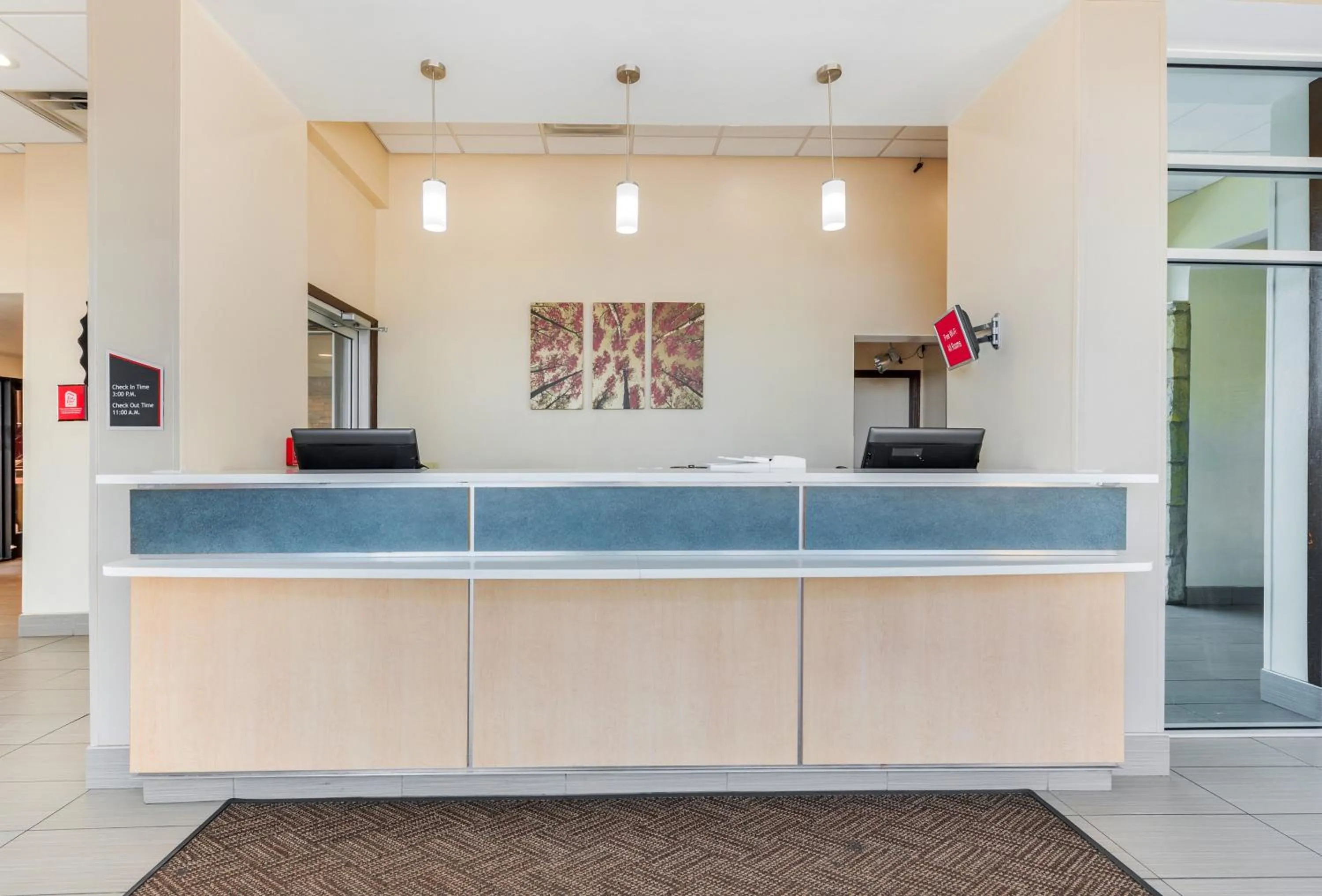 Lobby or reception in Red Roof Inn Columbus - Grove City