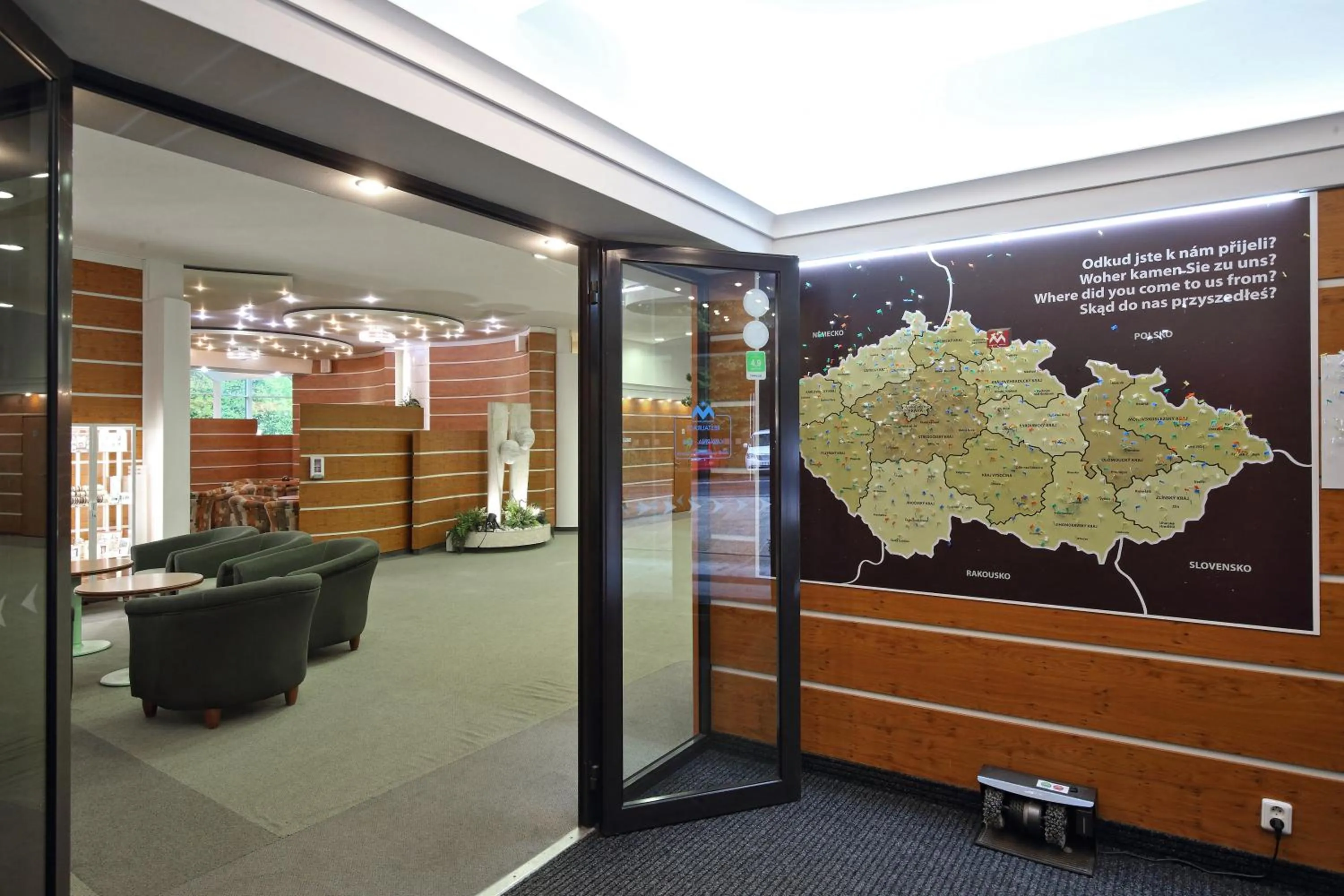 Facade/entrance in Horský hotel Montana