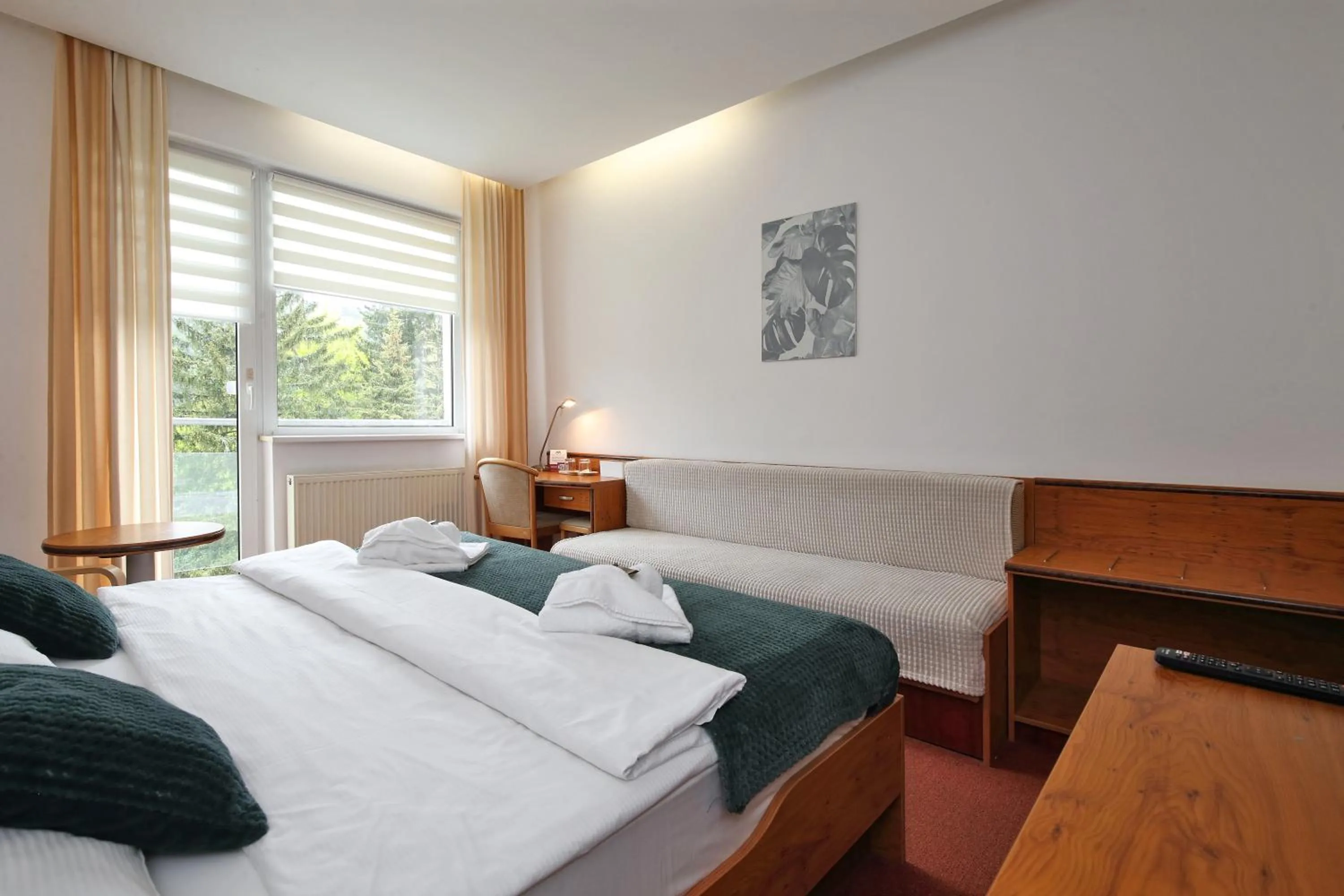 Bed in Horský hotel Montana