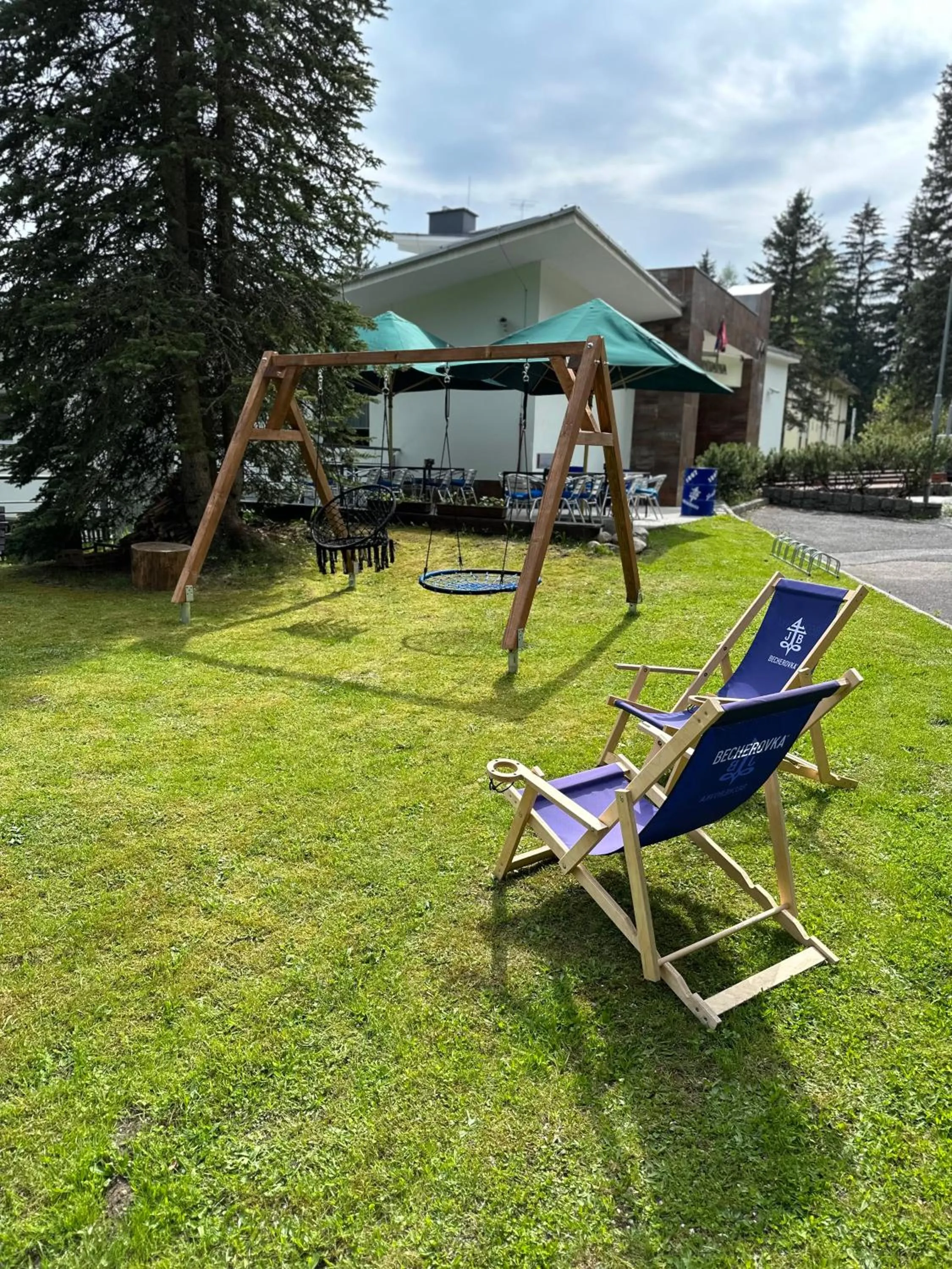 Children play ground in Horský hotel Montana
