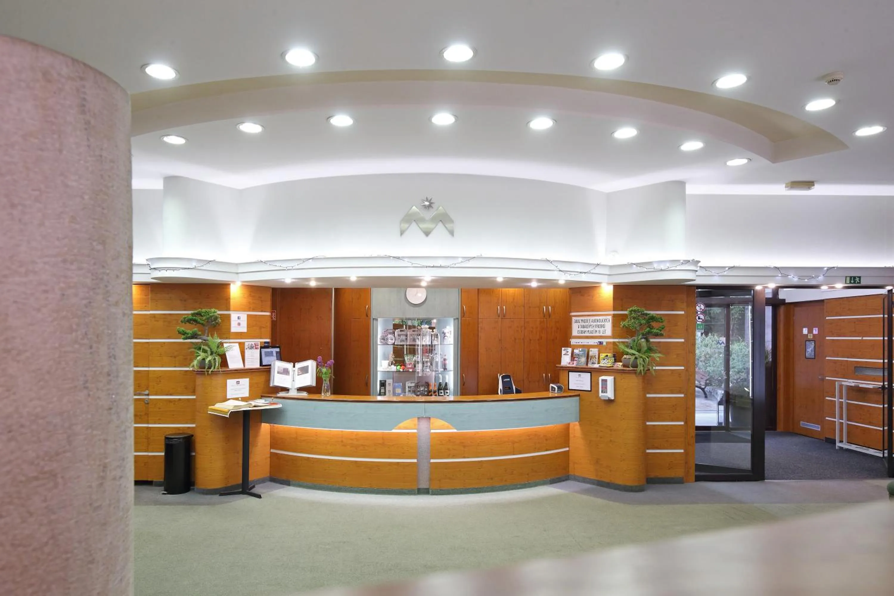 Lobby or reception in Horský hotel Montana