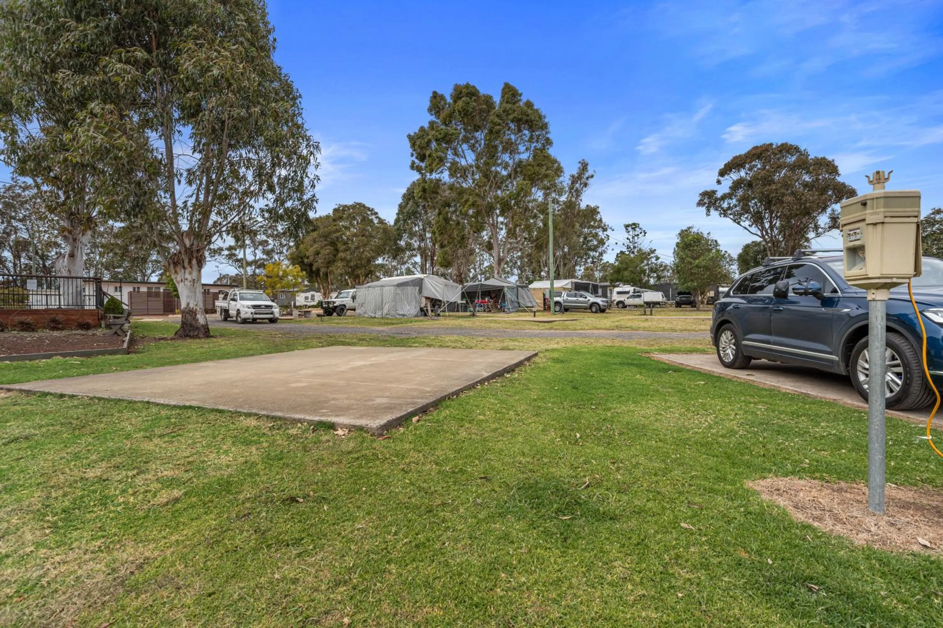 Natural landscape in Crows Nest Tourist Park