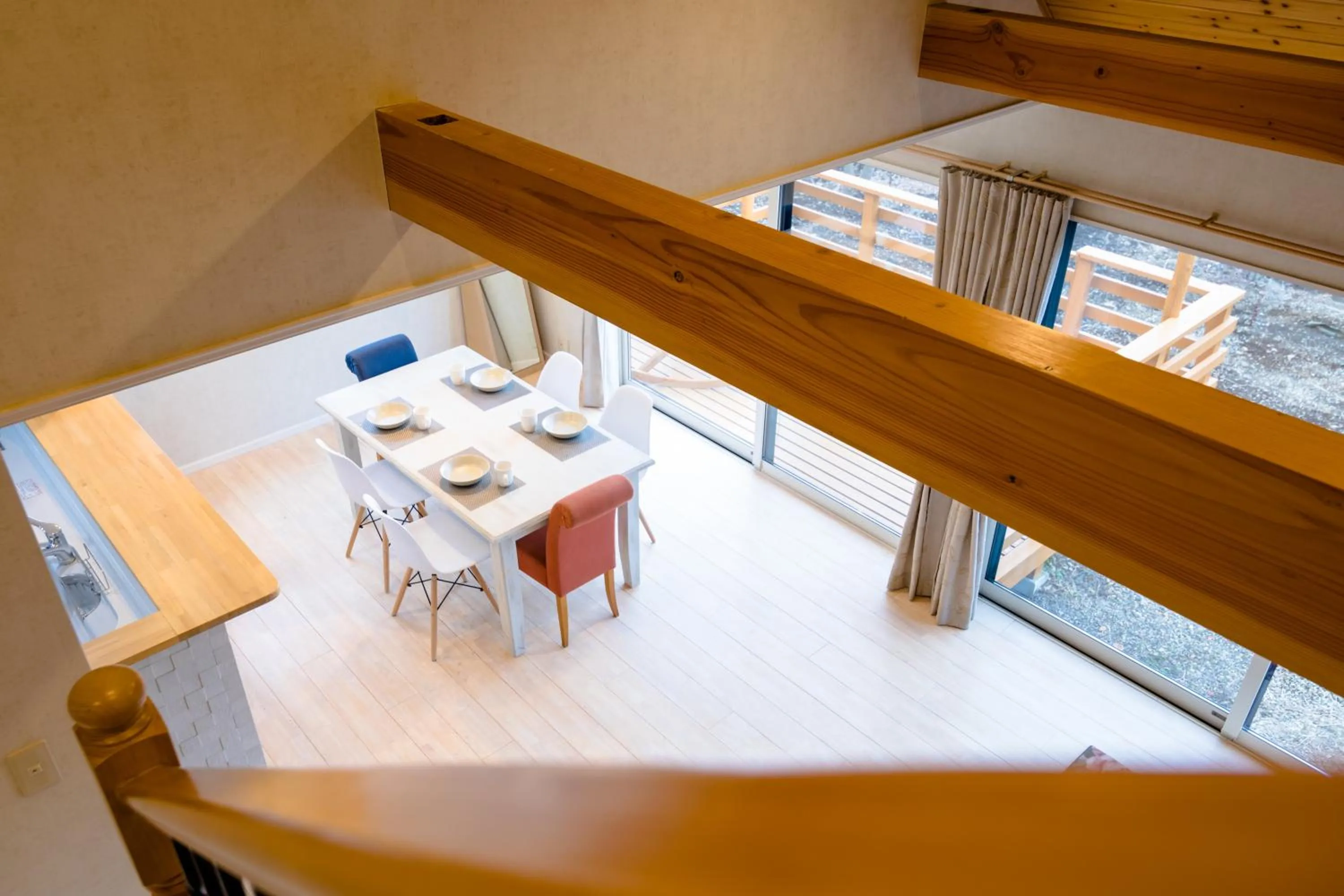 Photo of the whole room in tocoro. Mt. Fuji Mutsuki