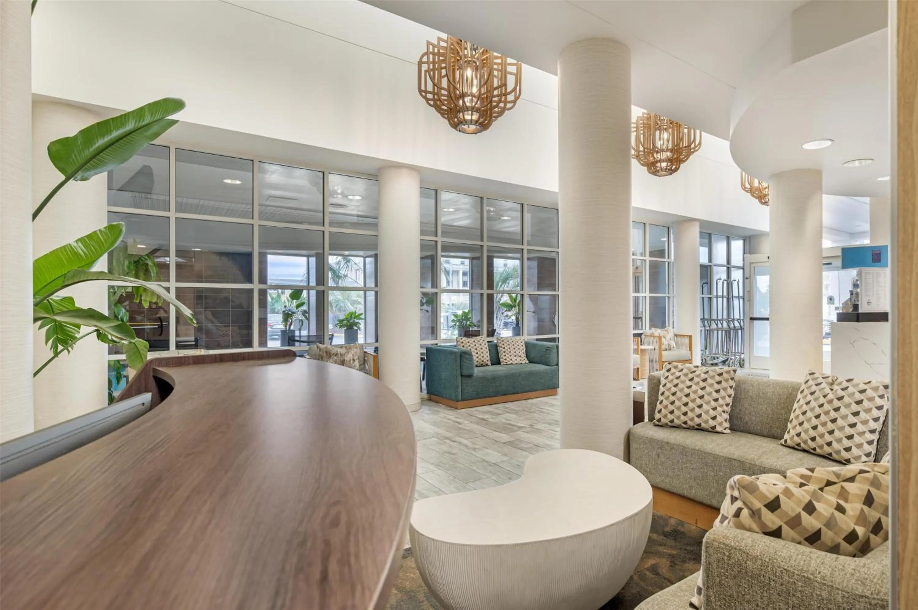 Lobby or reception in Hampton Inn Virginia Beach Oceanfront North