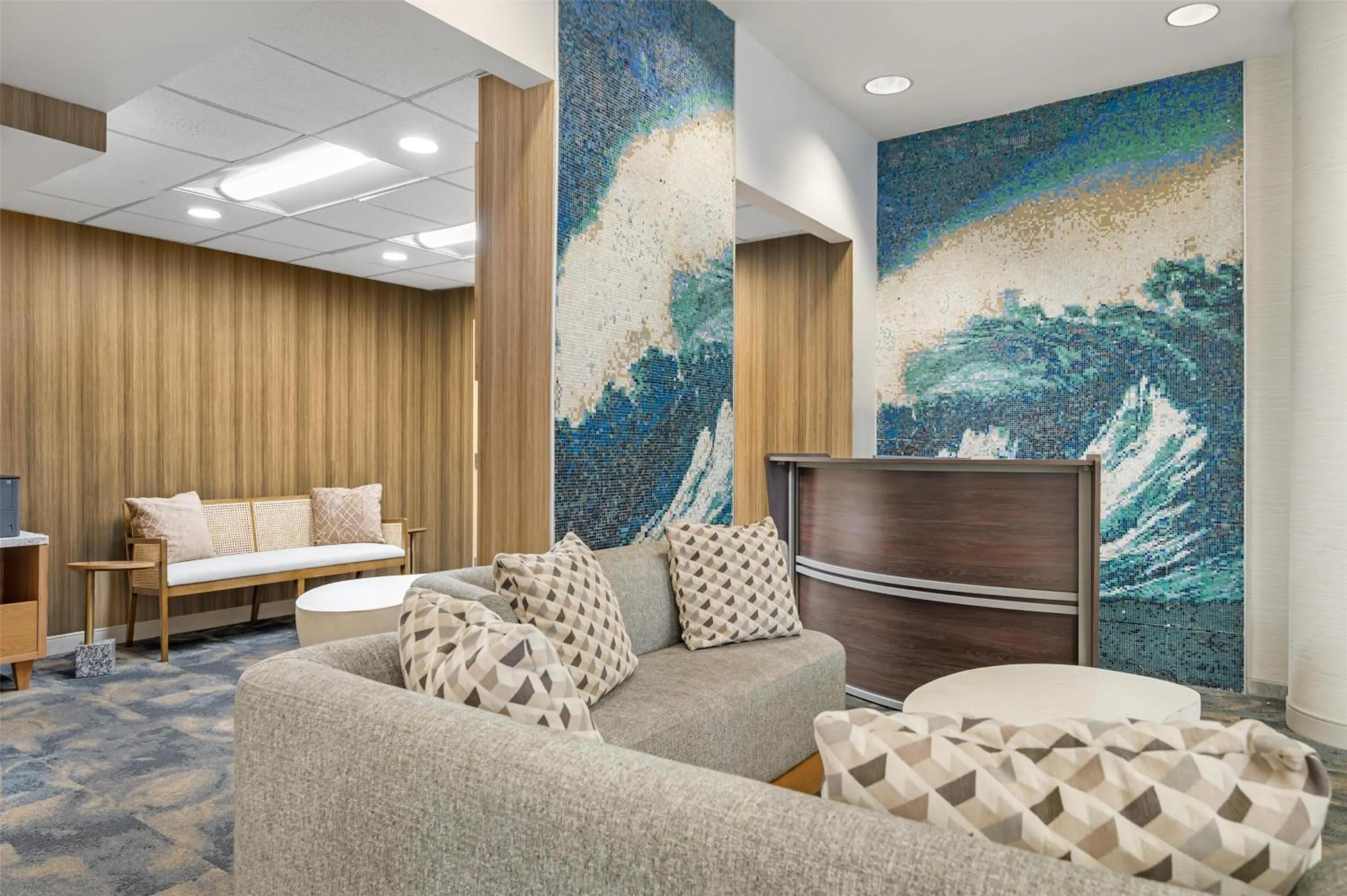 Lobby or reception in Hampton Inn Virginia Beach Oceanfront North