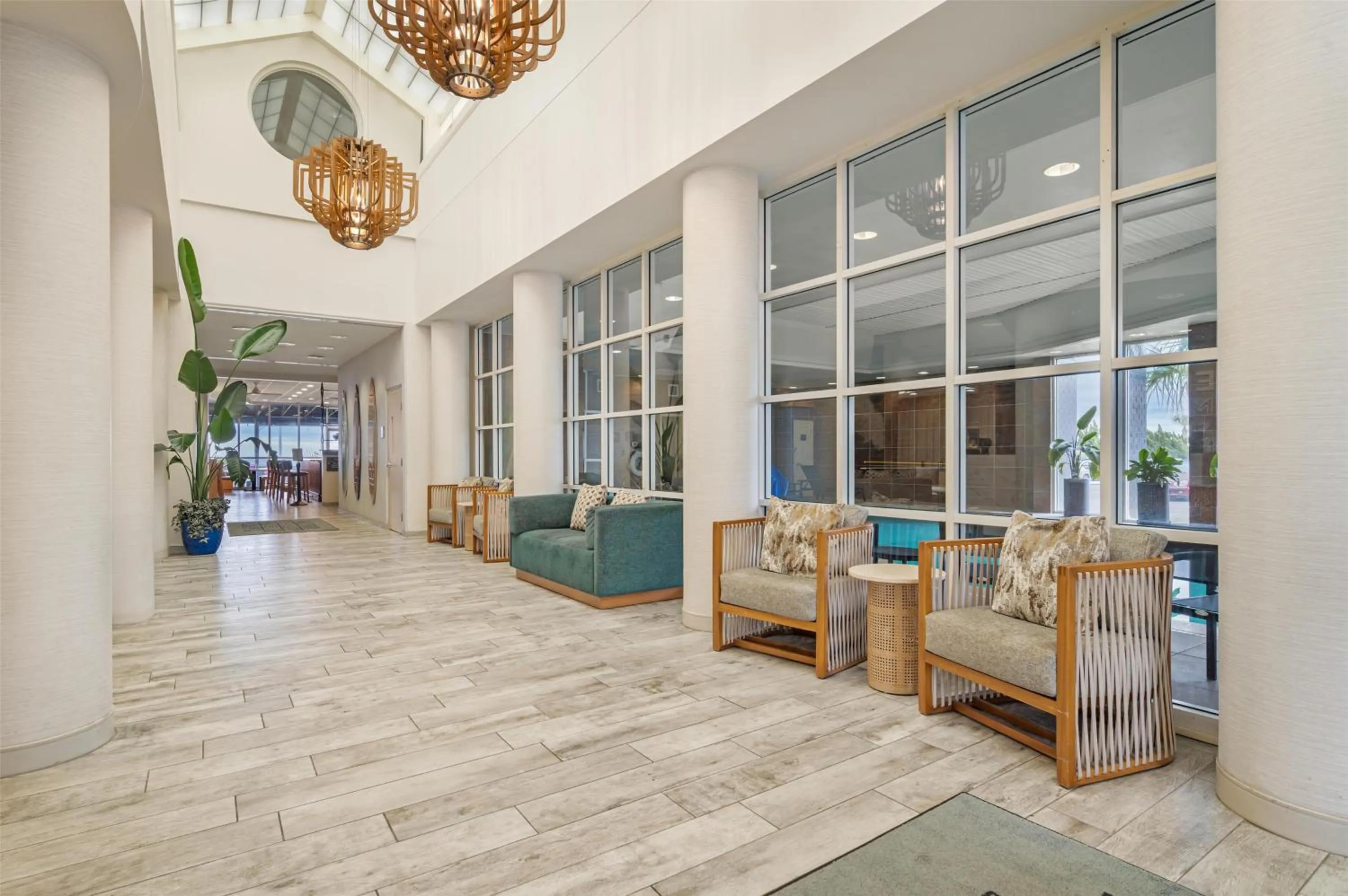 Lobby or reception in Hampton Inn Virginia Beach Oceanfront North