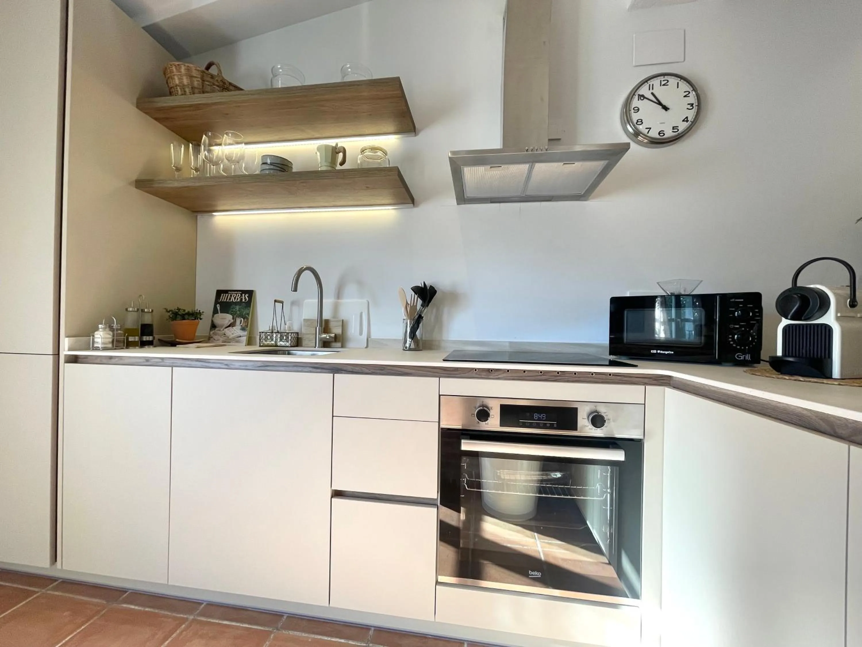 Kitchen or kitchenette in Comarquinal Bioresort Penedes