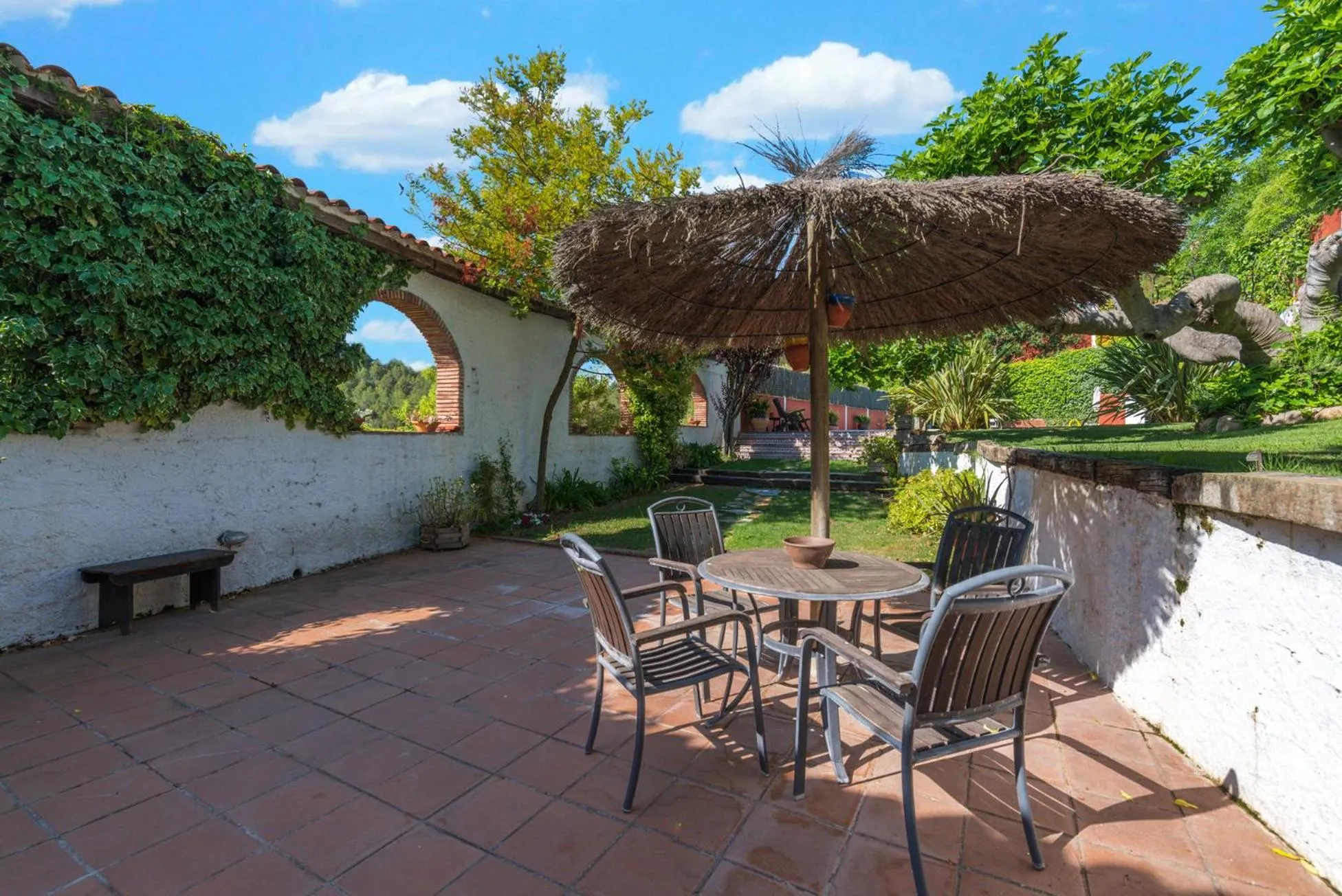 Garden in Comarquinal Bioresort Penedes