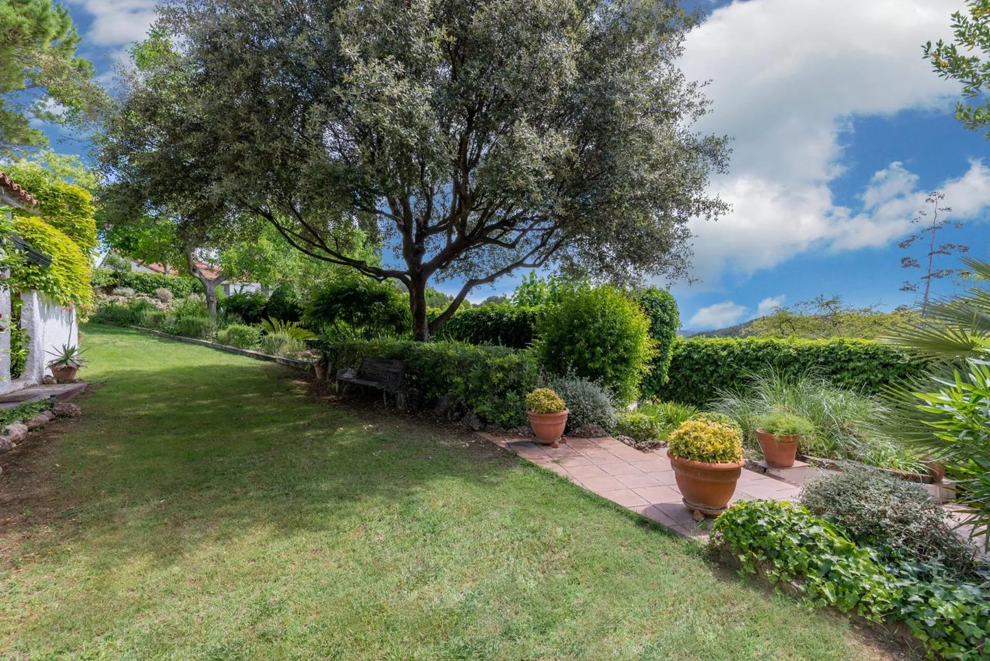 Garden in Comarquinal Bioresort Penedes