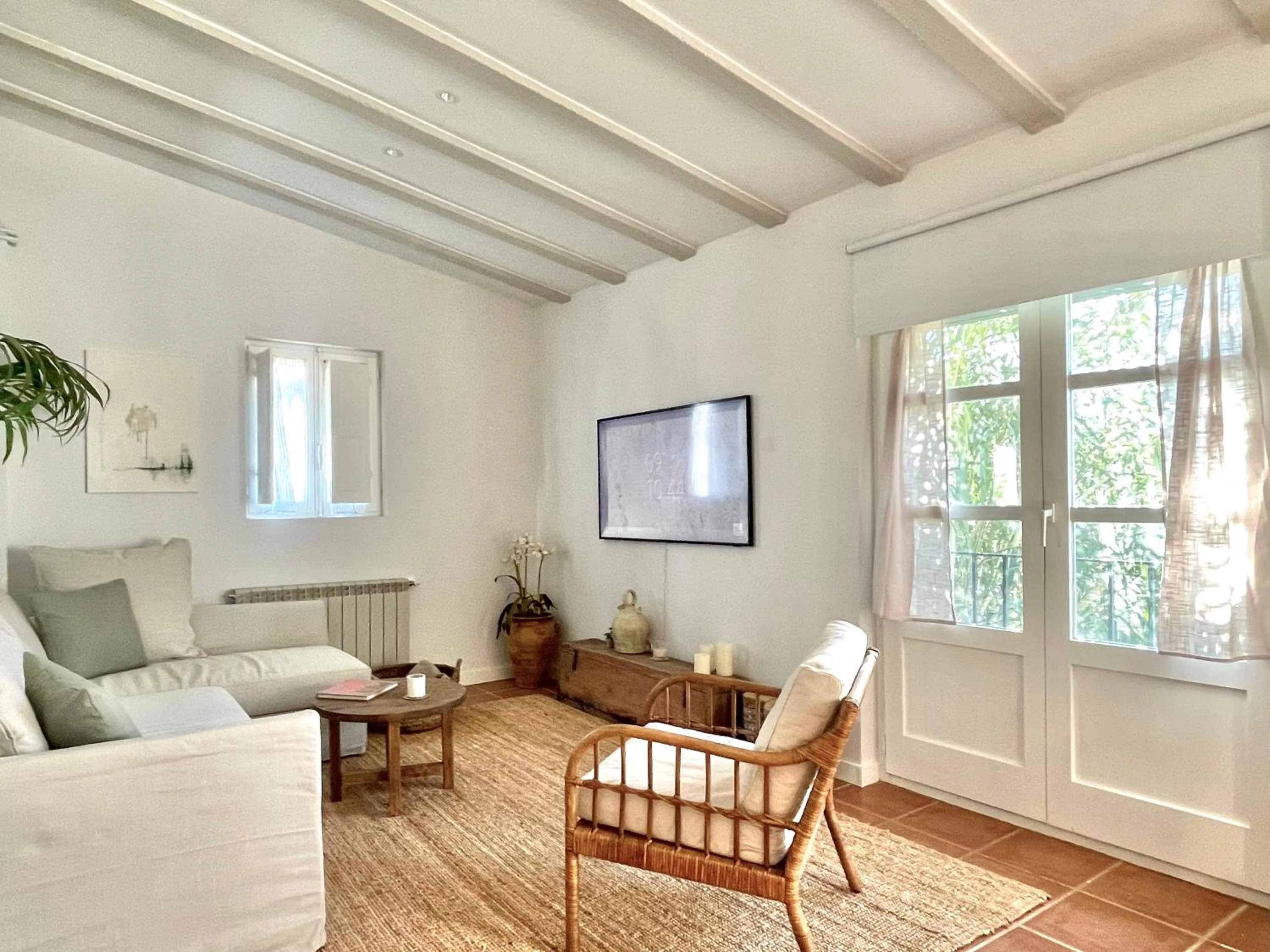 Living room in Comarquinal Bioresort Penedes