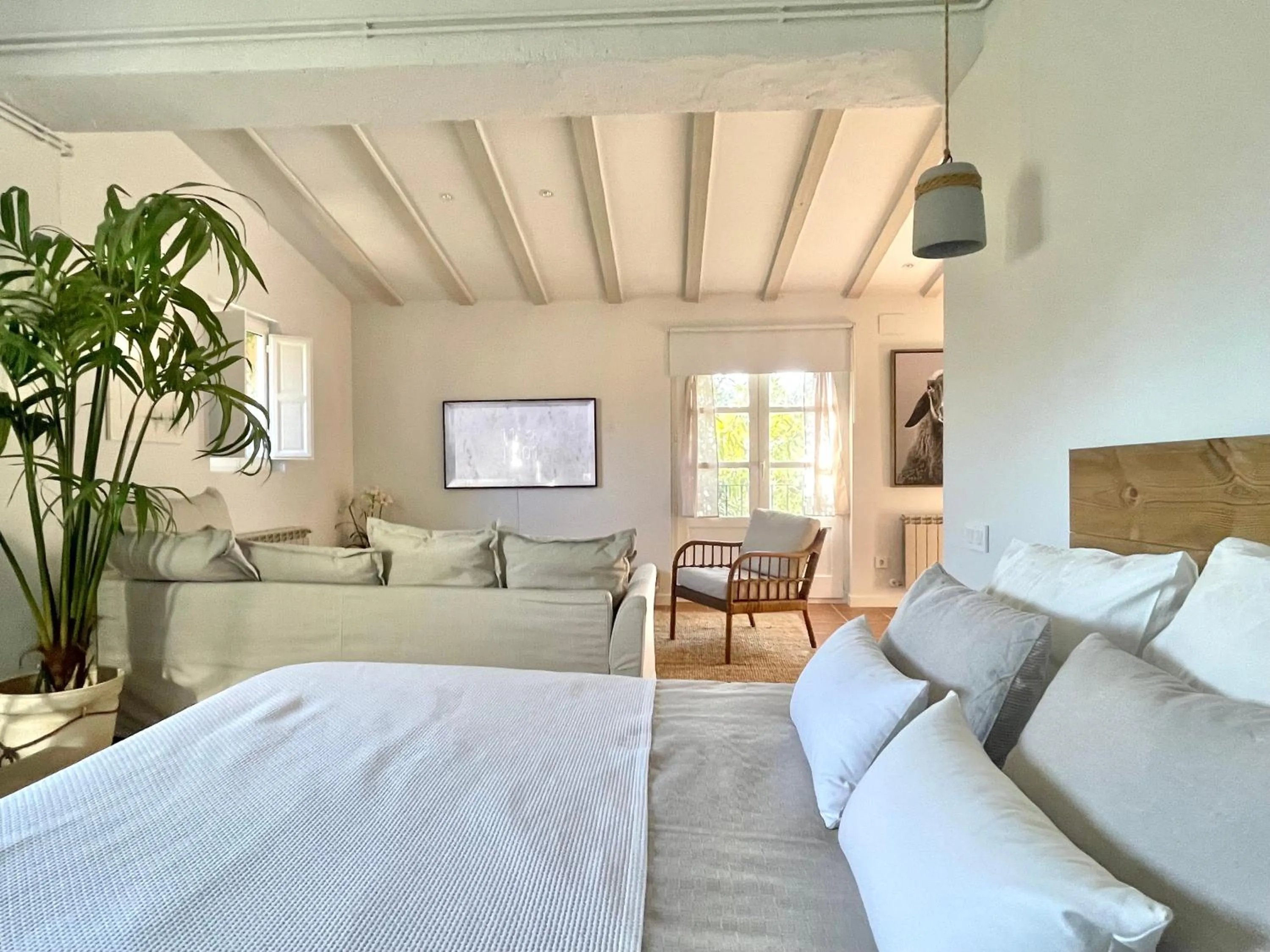 Bedroom, Bed in Comarquinal Bioresort Penedes