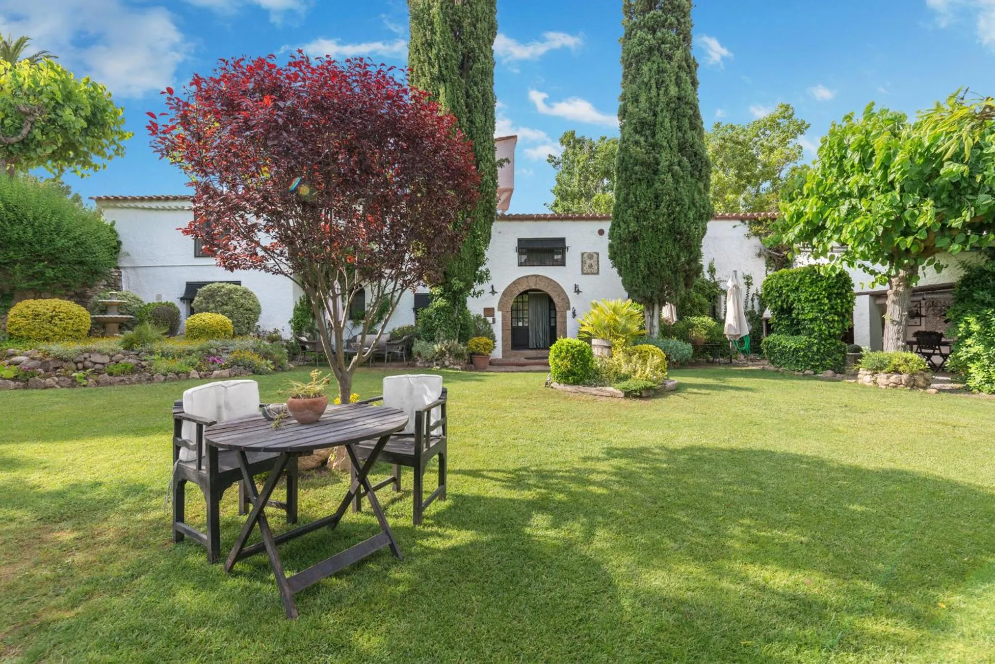 Garden in Comarquinal Bioresort Penedes