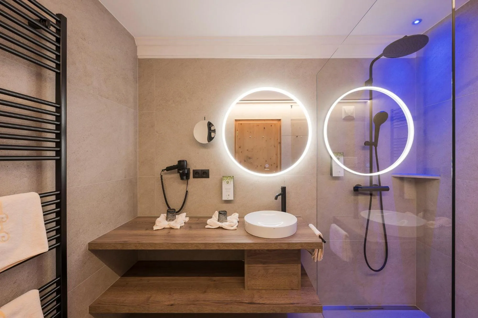 Shower in Hotel Lärchenhof