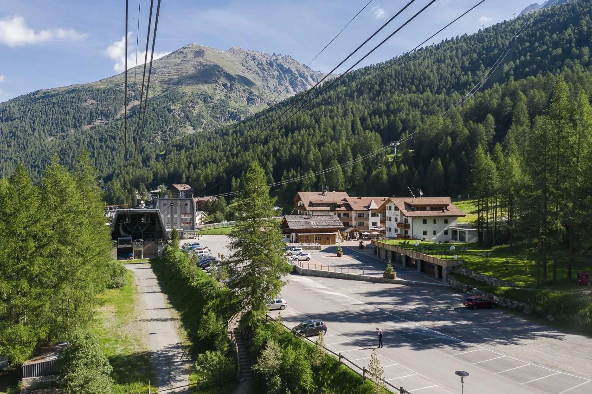 Bird's eye view in Hotel Lärchenhof