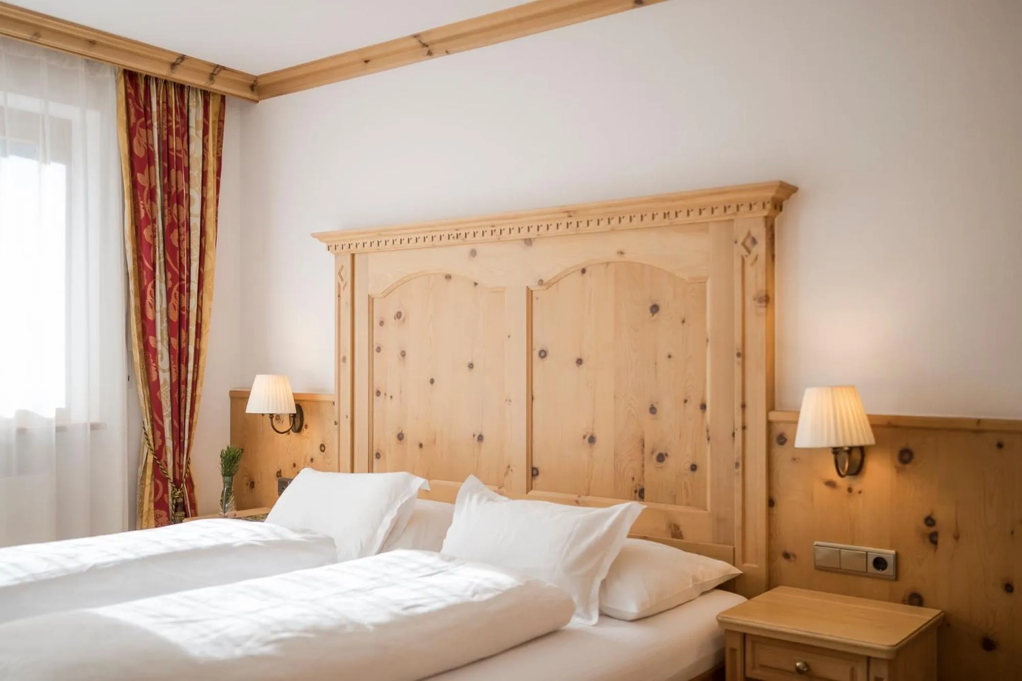 Bed in Hotel Lärchenhof