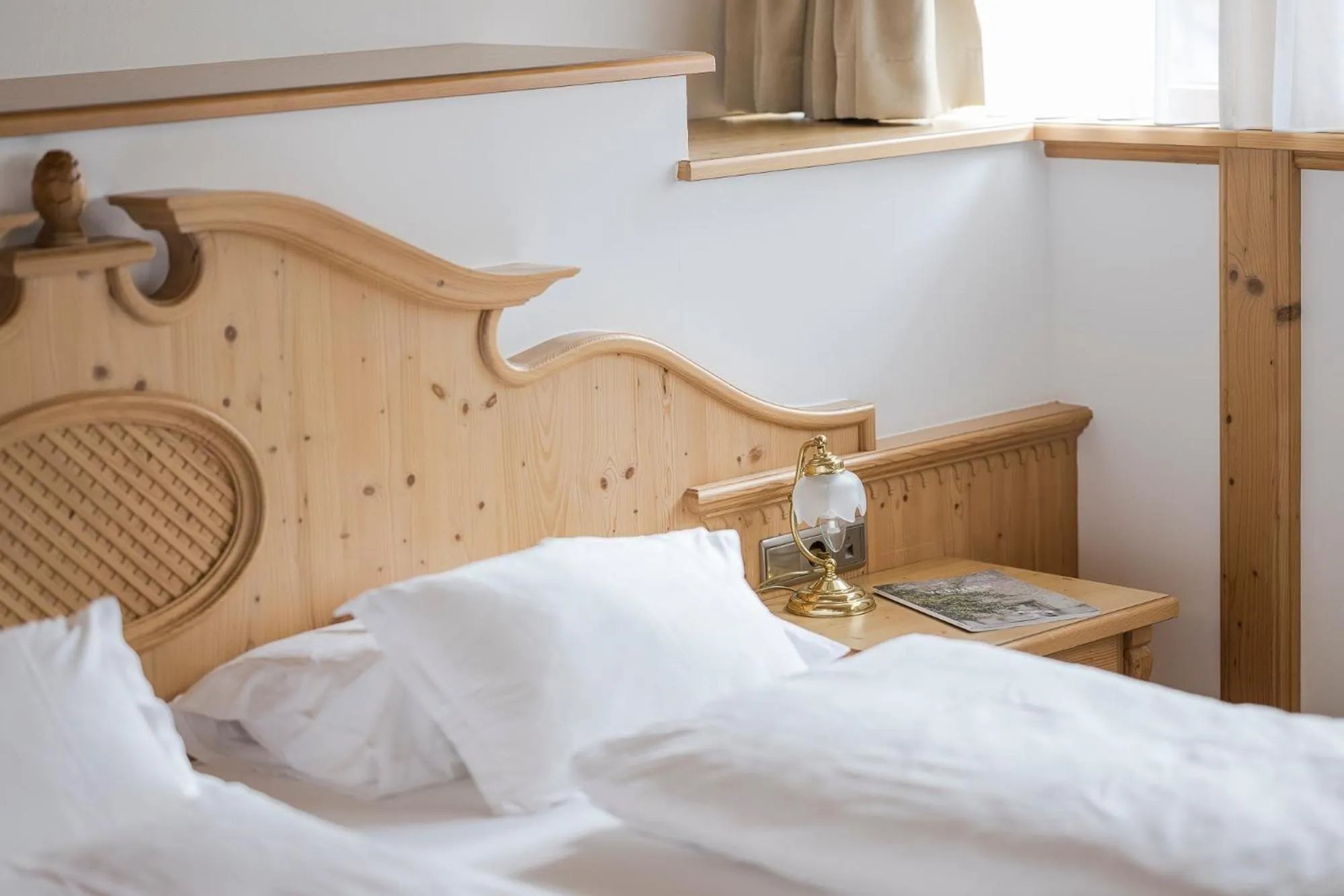 Bed in Hotel Lärchenhof