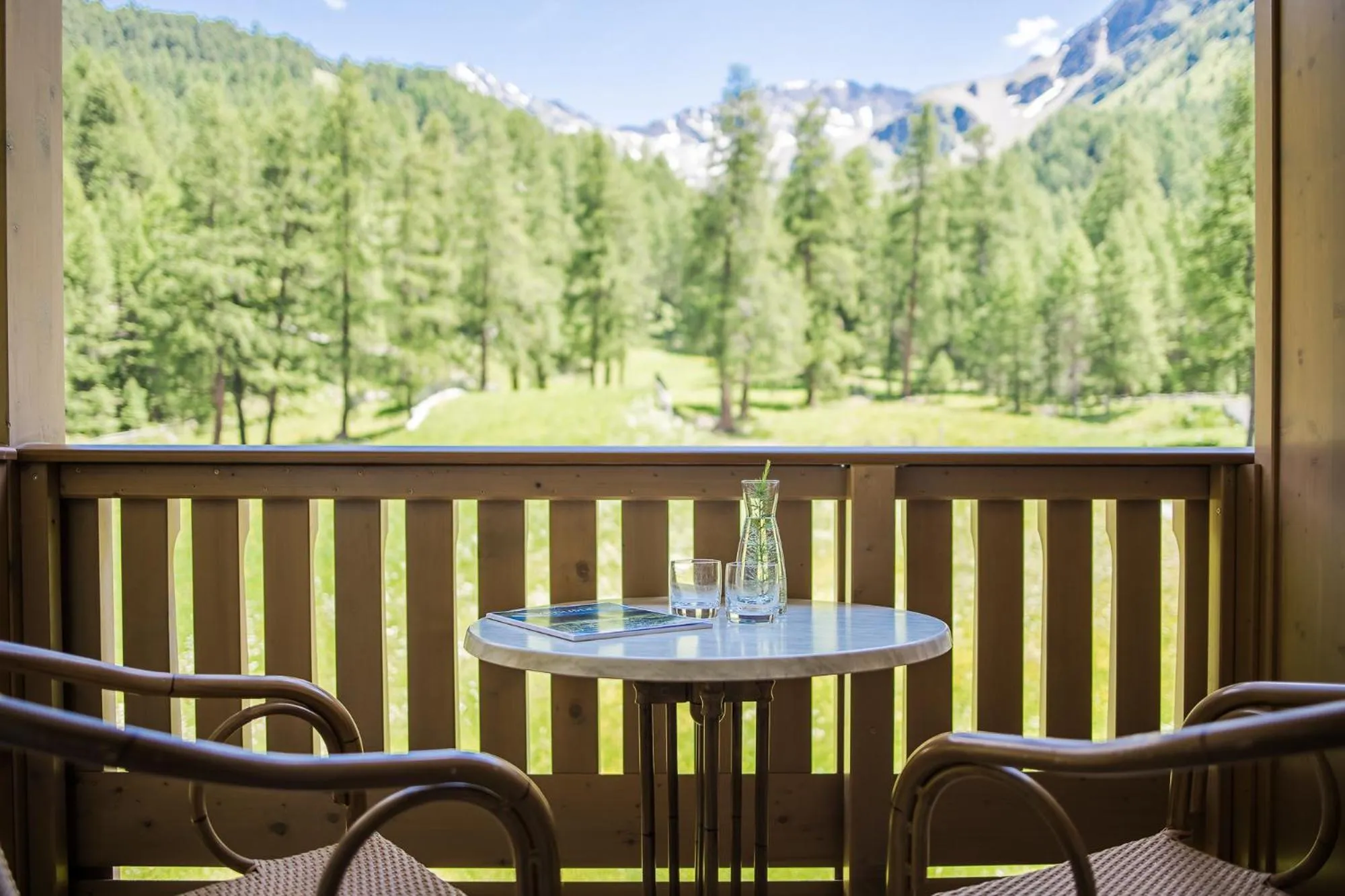 Balcony/Terrace in Hotel Lärchenhof