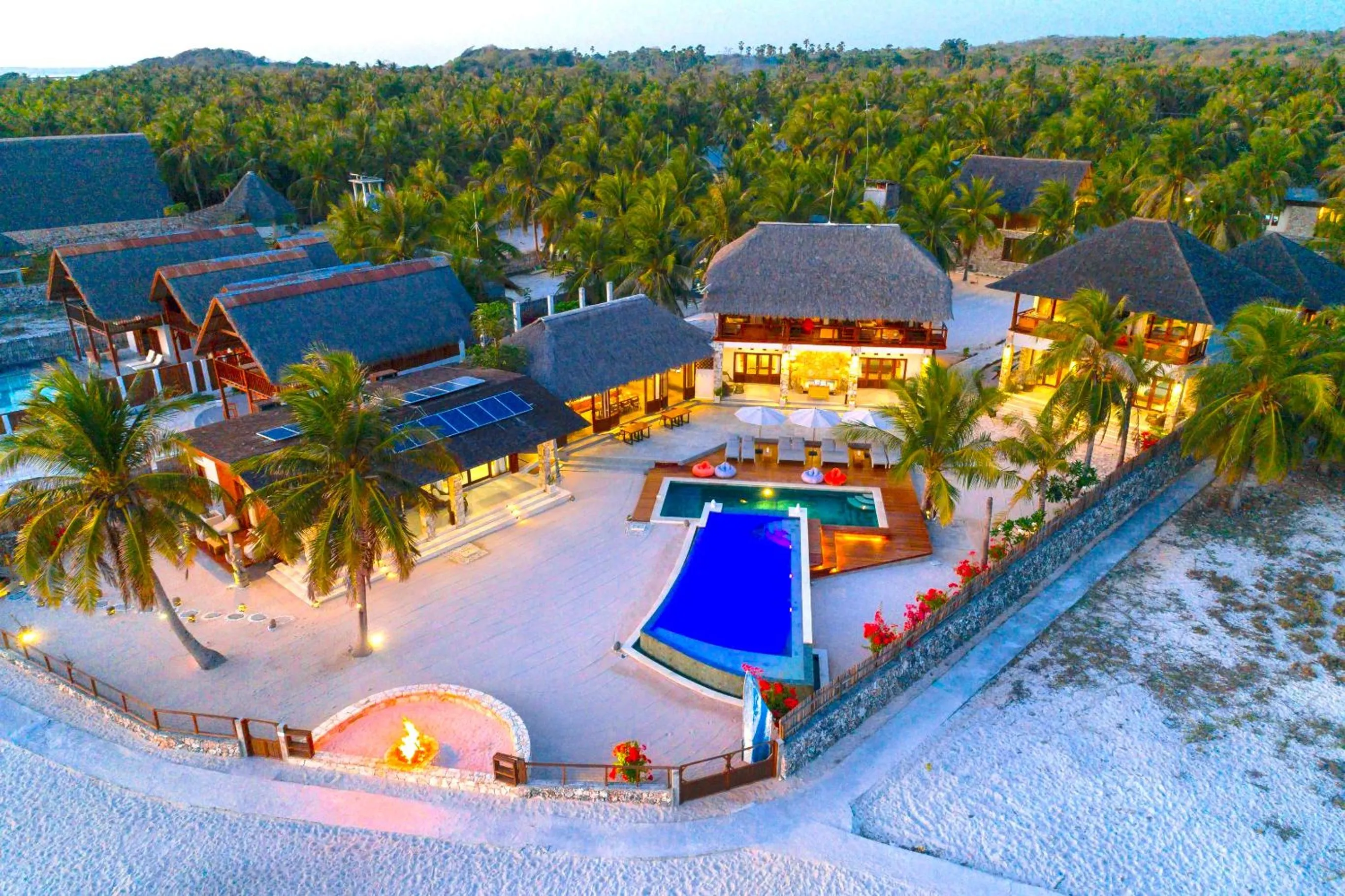 Bird's eye view in Manduna Resort