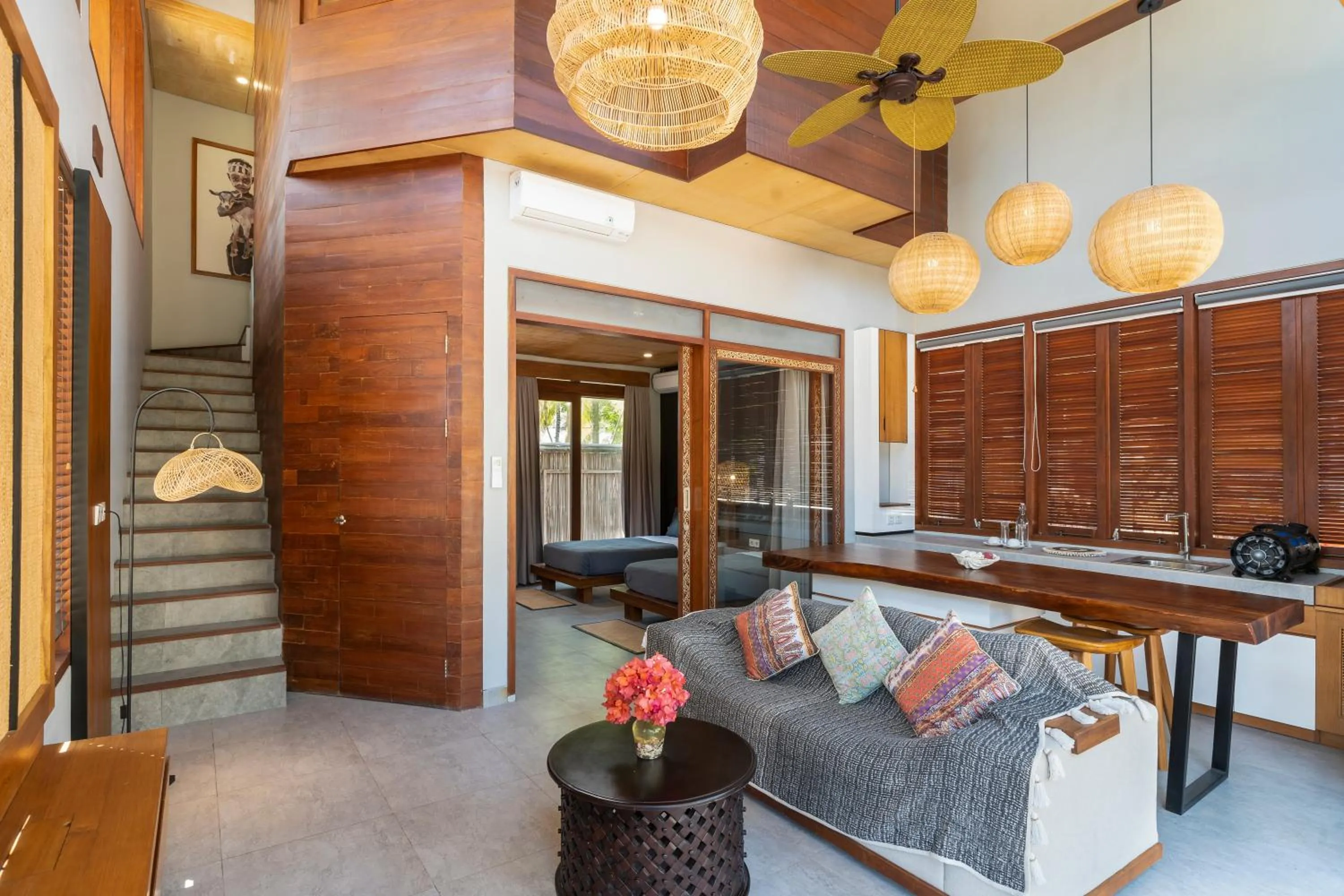 Living room in Manduna Resort