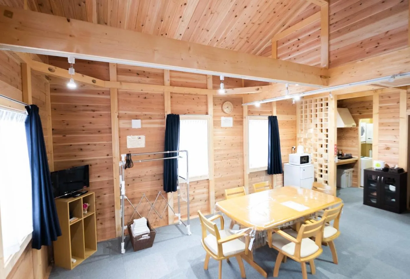 Living room in LAKE TOYA Logde SIGRA