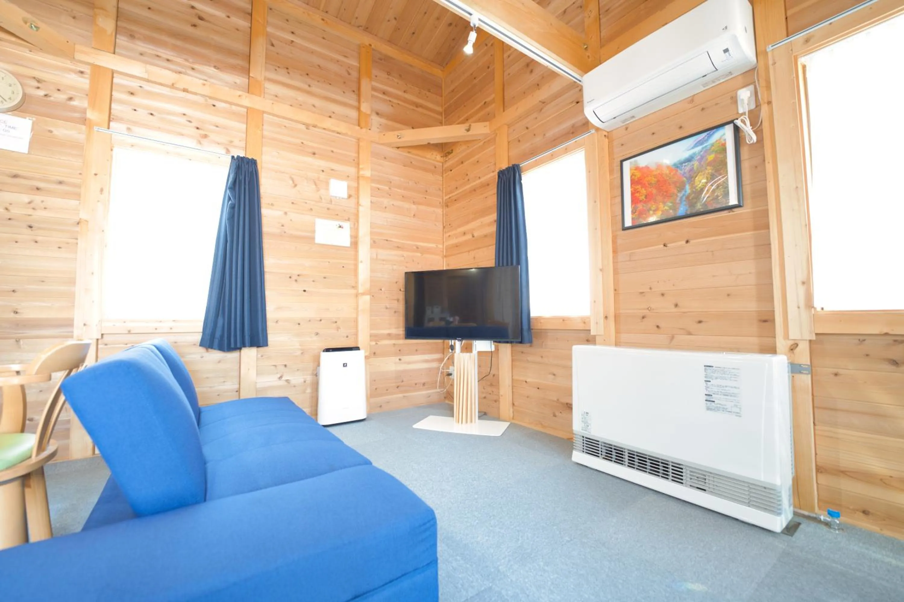 Living room in LAKE TOYA Logde SIGRA