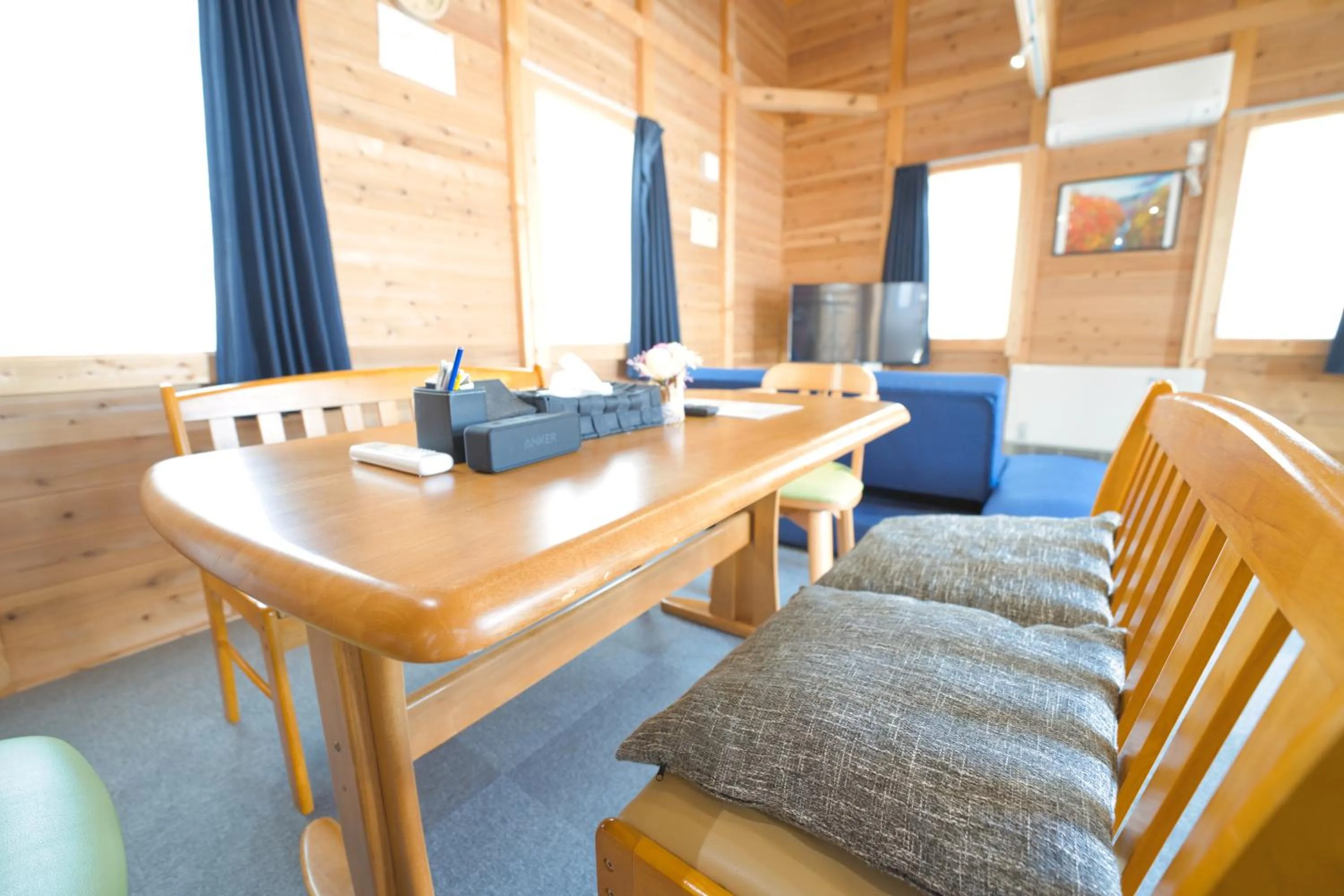 Dining area in LAKE TOYA Logde SIGRA