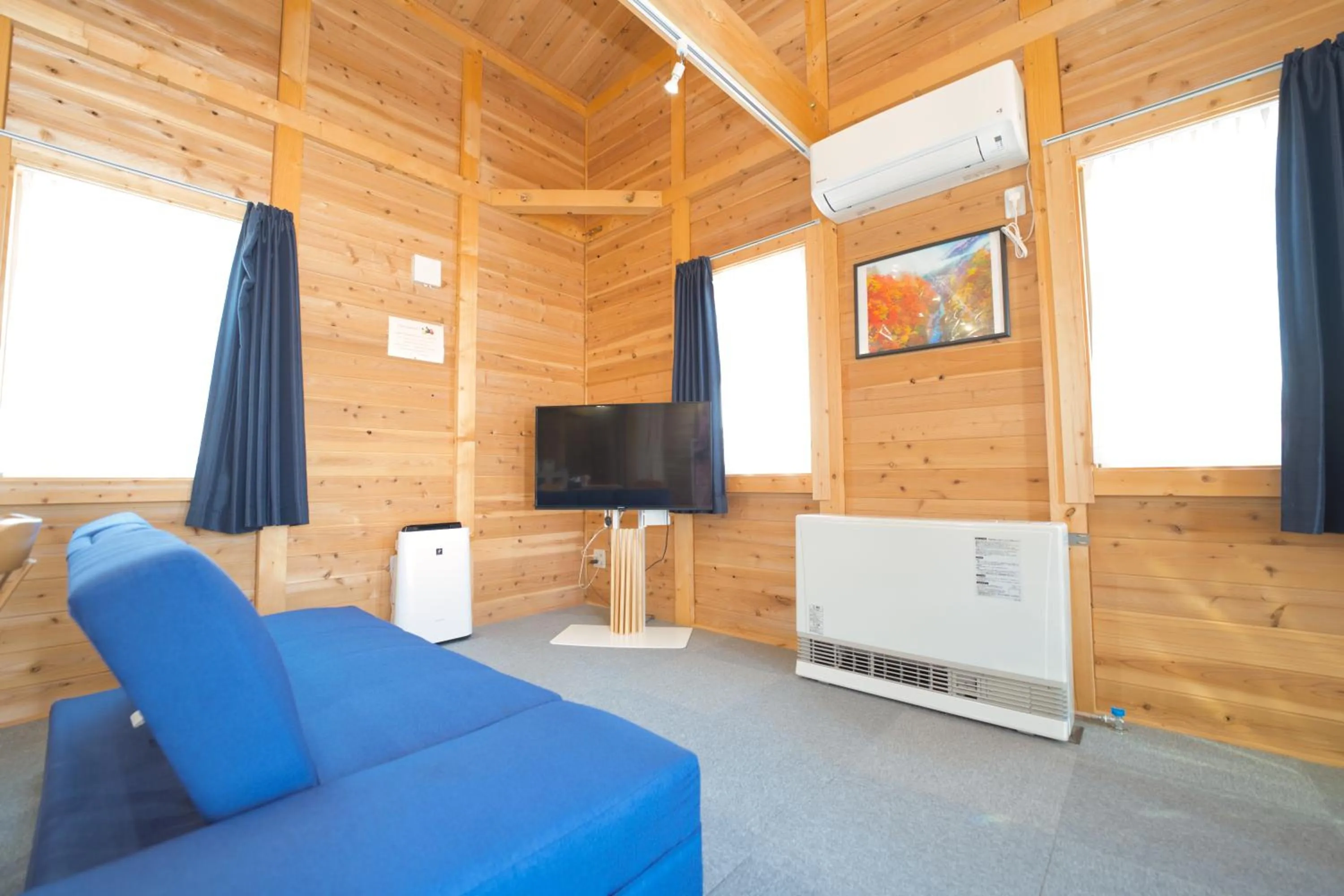 Living room in LAKE TOYA Logde SIGRA