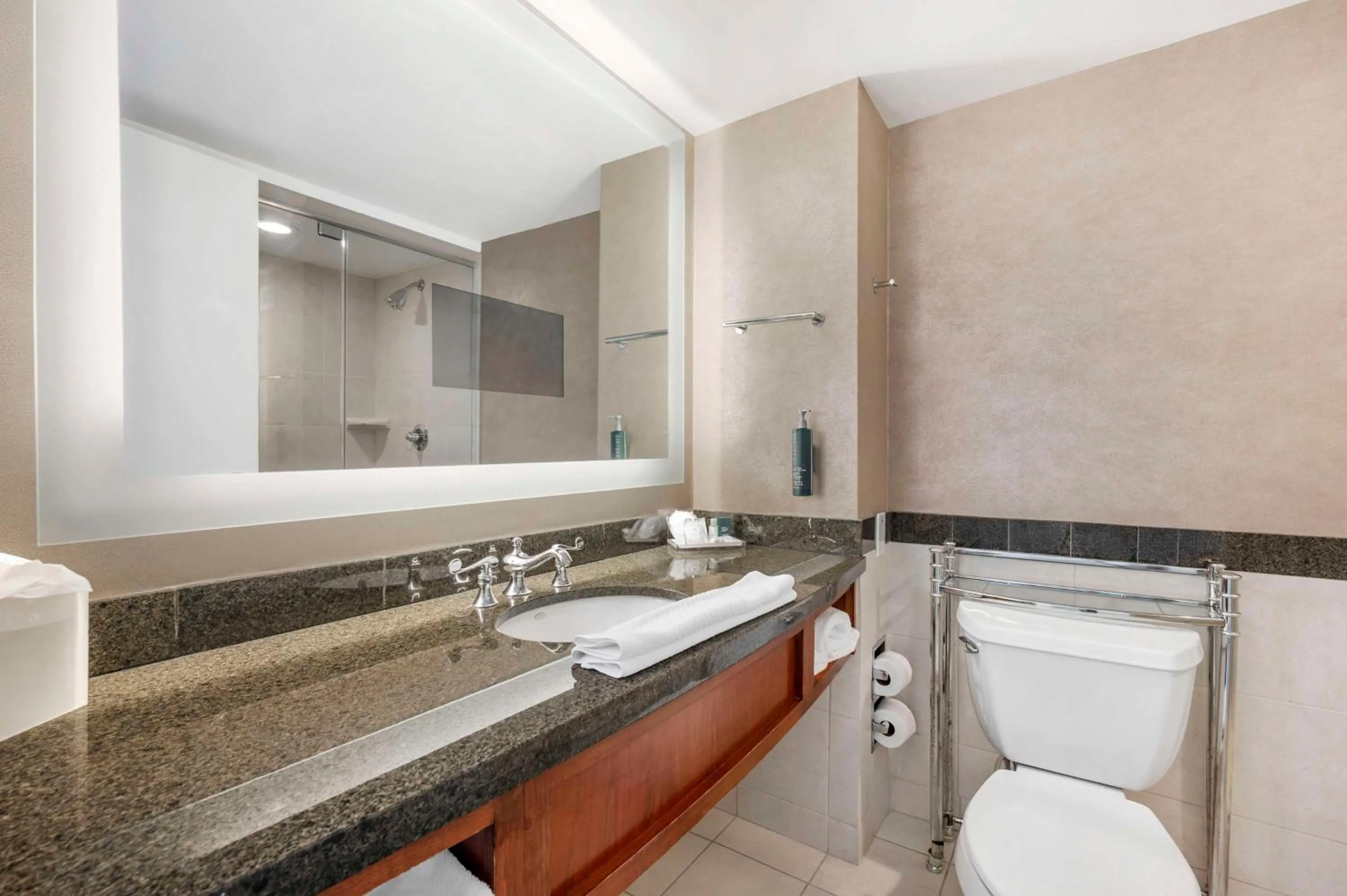 Bathroom in Hilton Virginia Beach Oceanfront