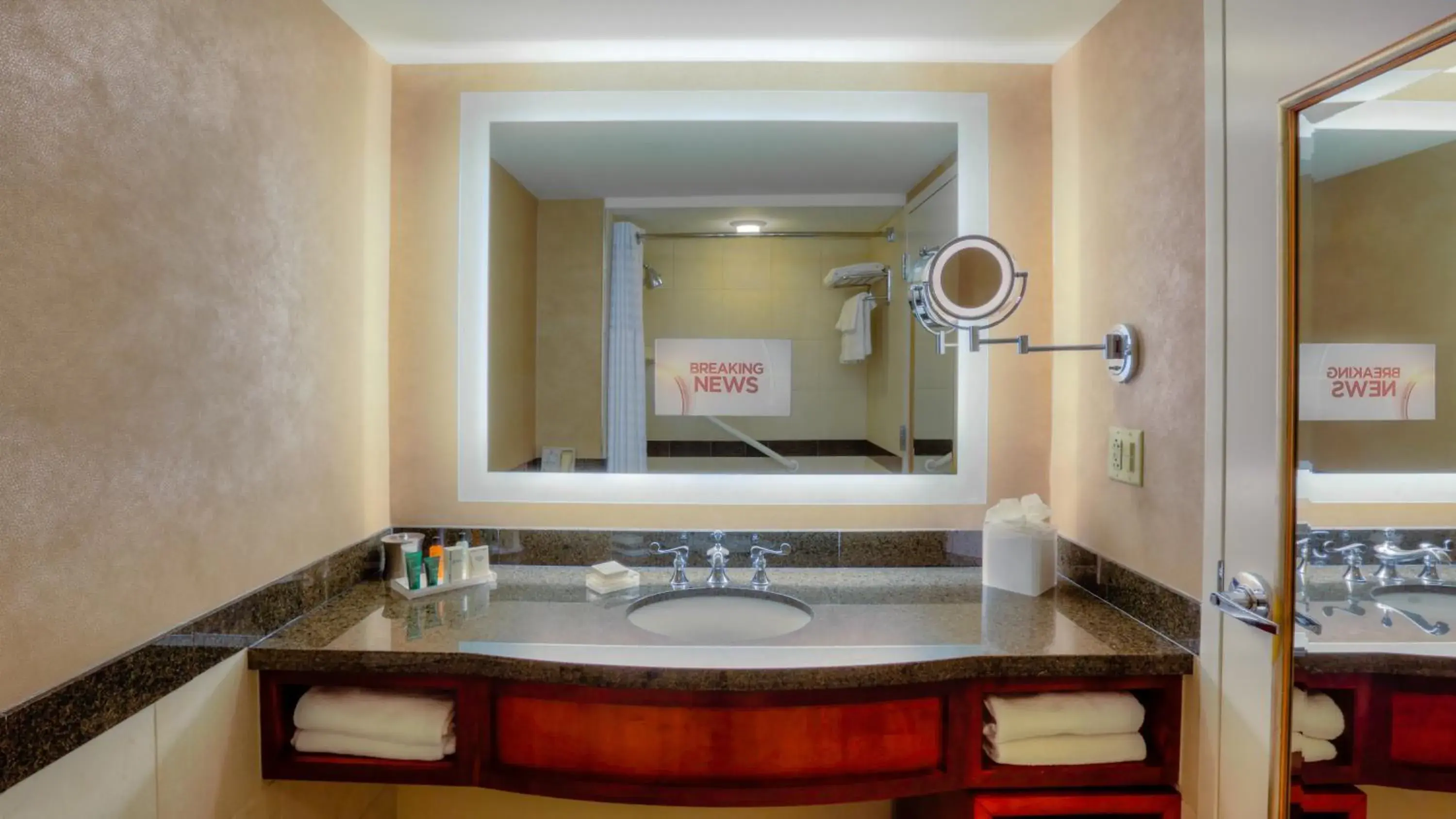 Superior King Room with Balcony and Partial Ocean View - single occupancy in Hilton Virginia Beach Oceanfront Superior King Room with Balcony and Partial Ocean View - single occupancy in Hilton Virginia Beach Oceanfront