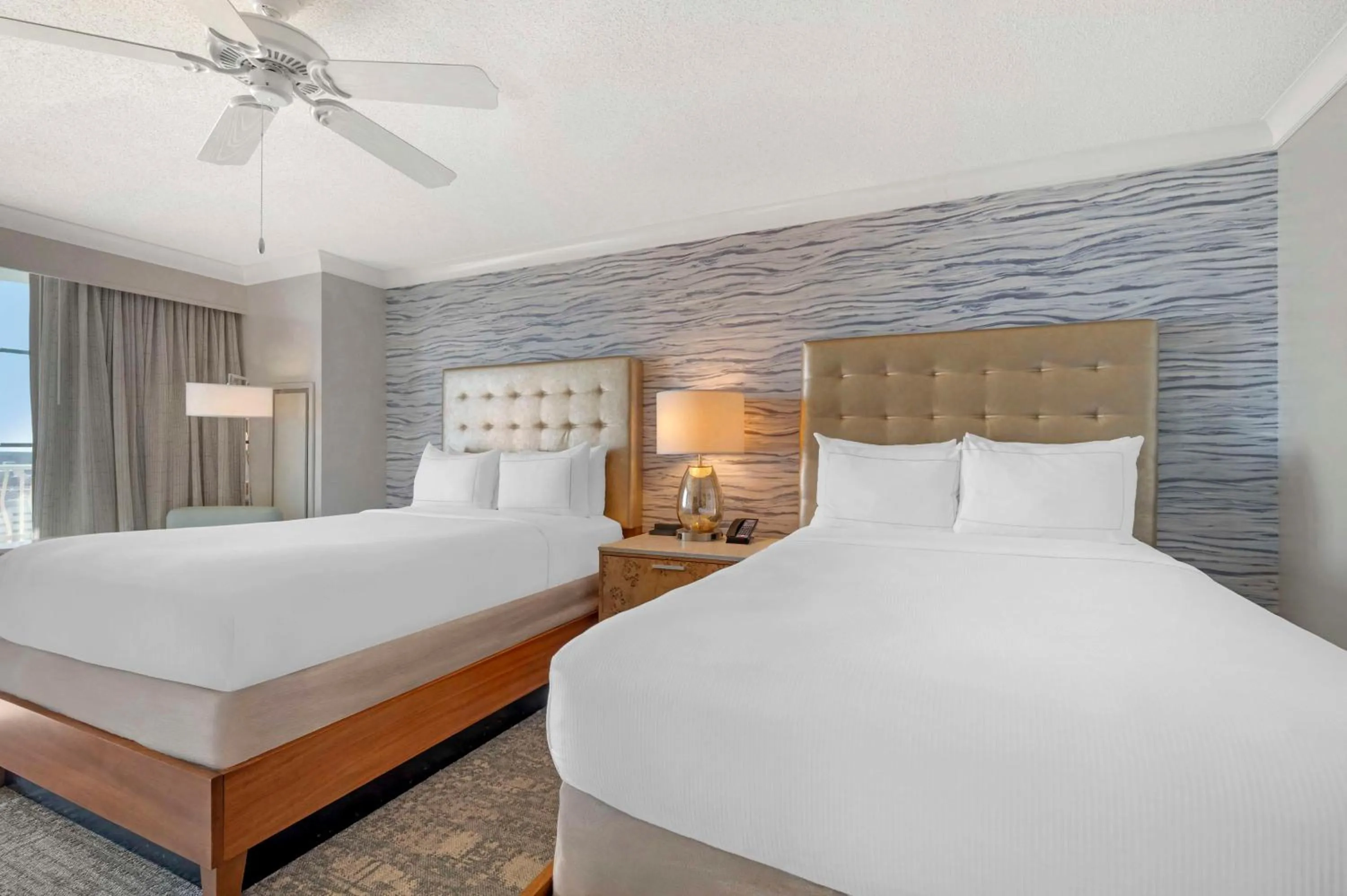 Bed in Hilton Virginia Beach Oceanfront