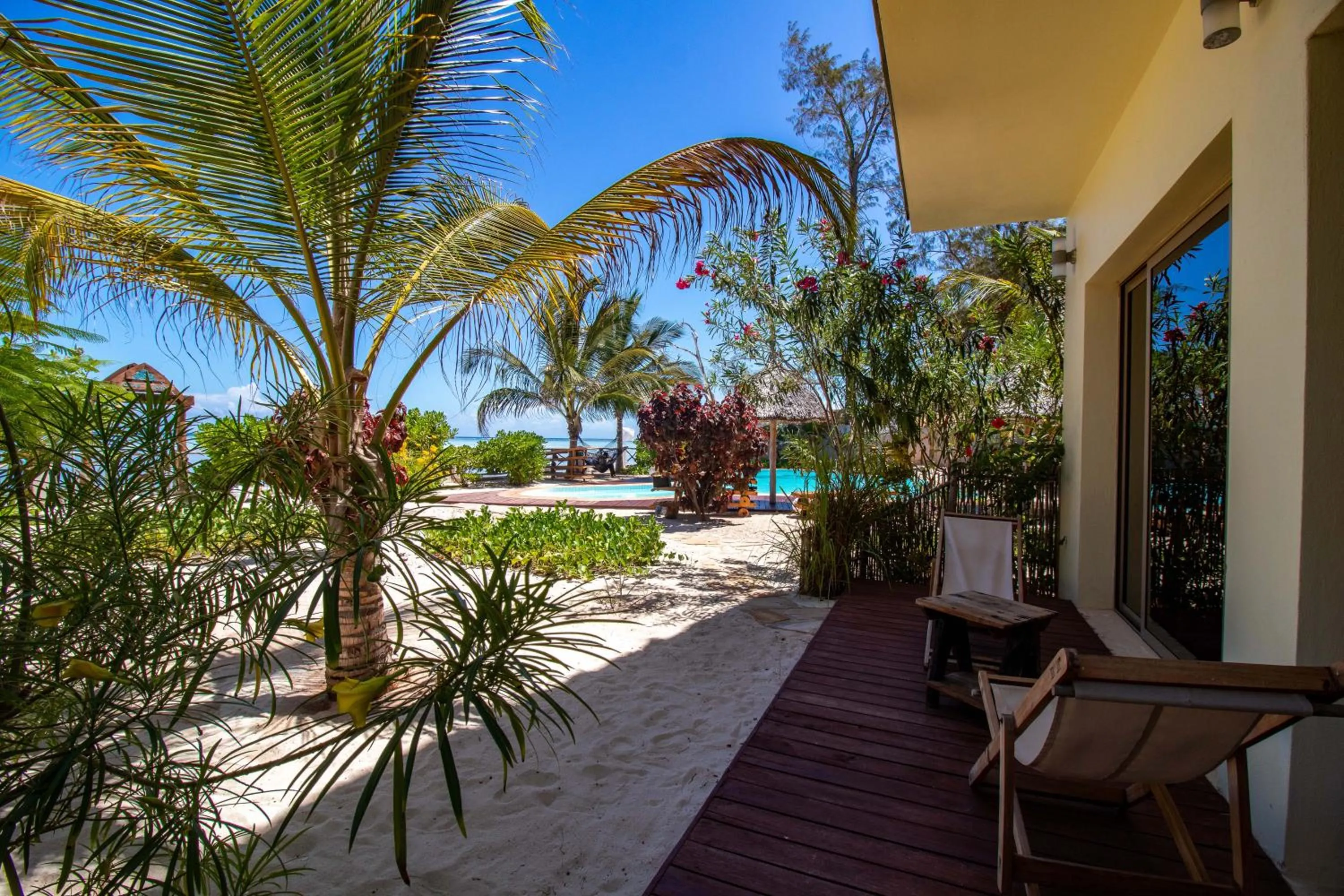 Patio in Clove Island Villas & Spa